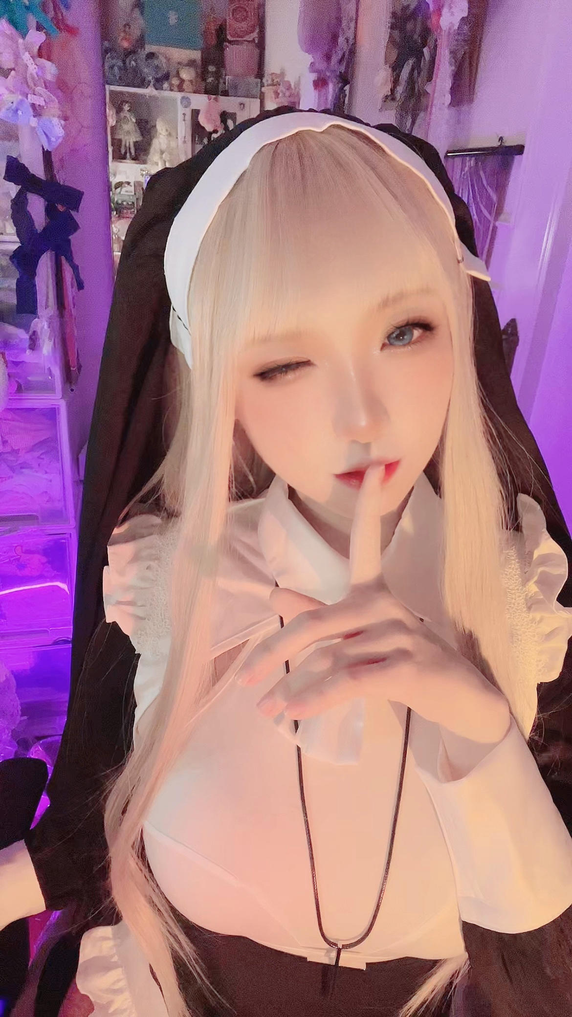 屑雪雪鸭 修女玛丽亚 光&影 [85P-59MB]