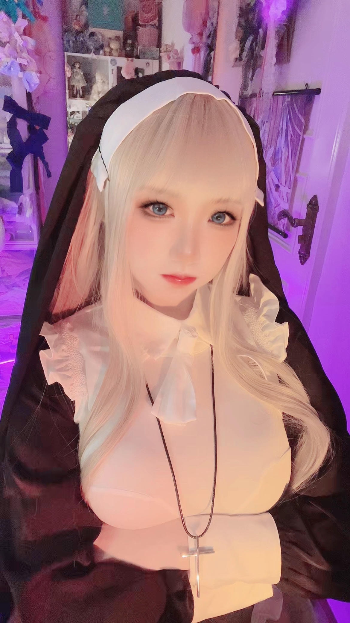 屑雪雪鸭 修女玛丽亚 光&影 [85P-59MB]