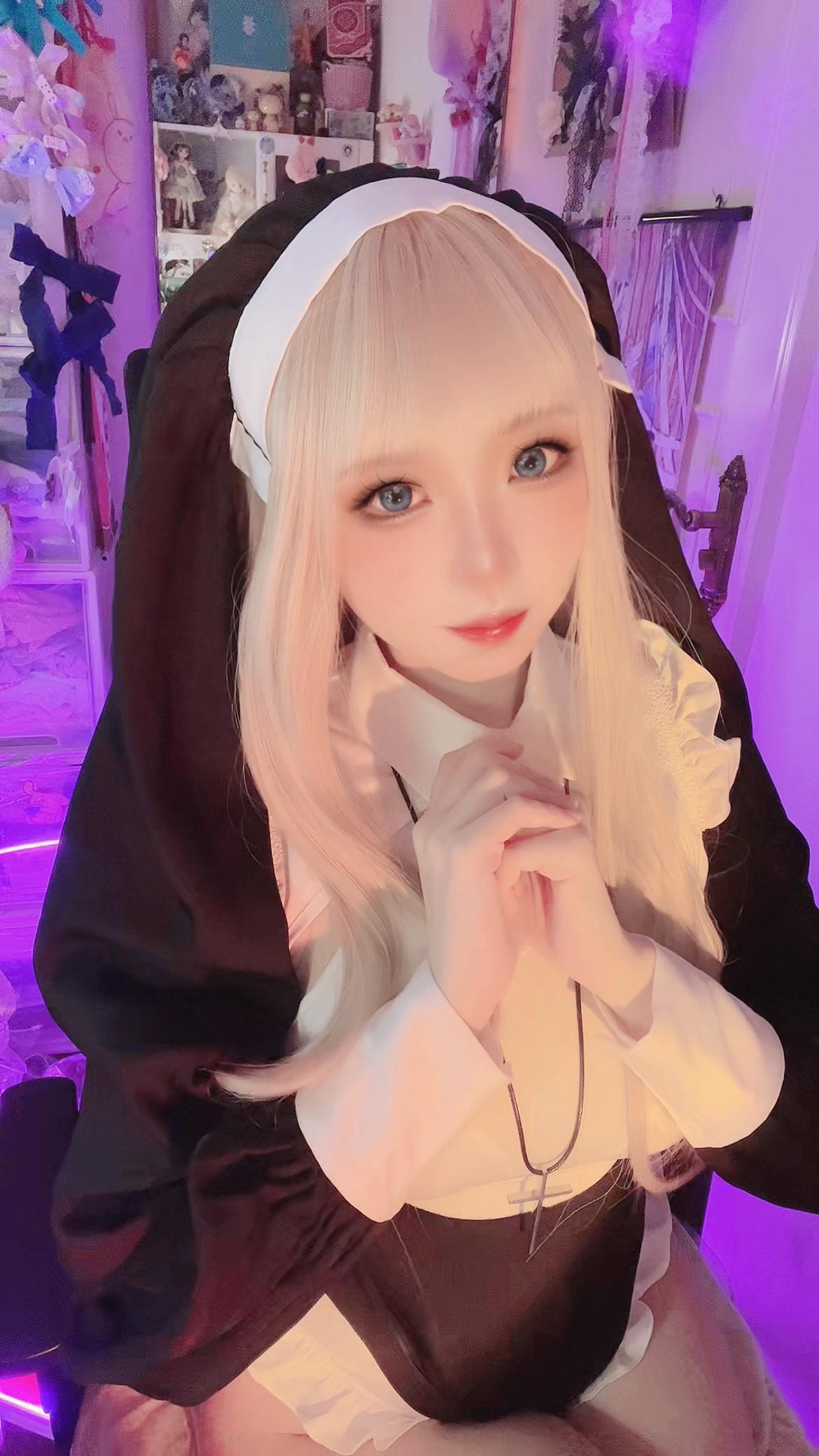 屑雪雪鸭 修女玛丽亚 光&影 [85P-59MB]