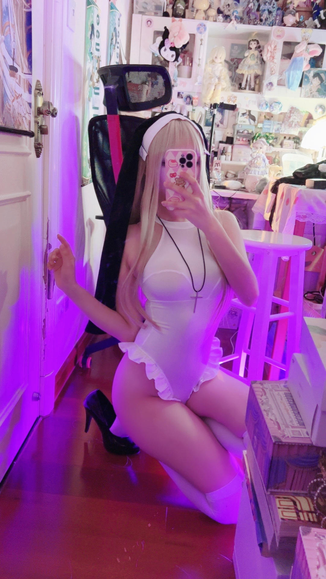 屑雪雪鸭 修女玛丽亚 光&影 [85P-59MB]