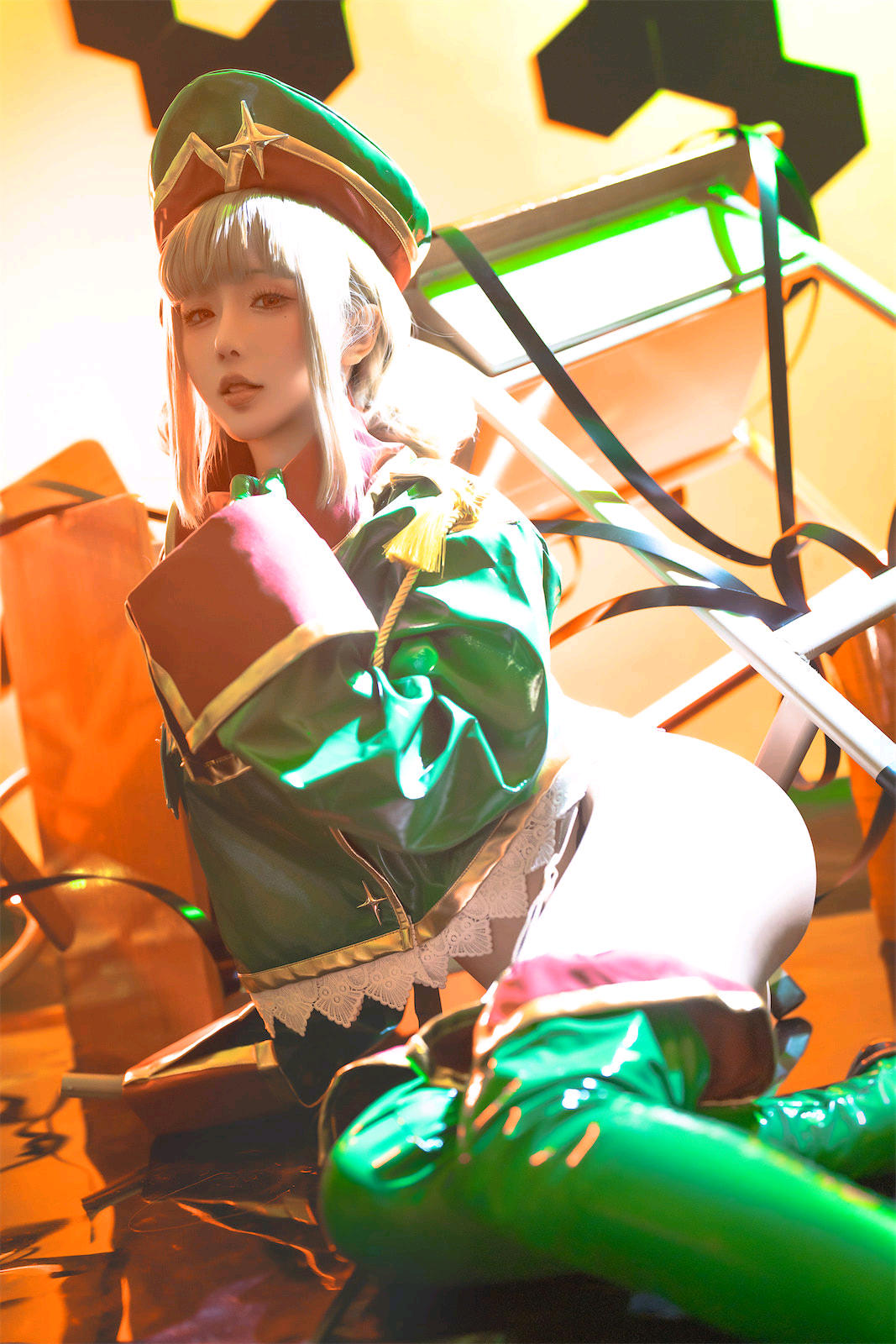 星之迟迟 2024 08月计划A 憧憬成为魔法少女 阿良河基维 豹式装甲 [28P-43MB]