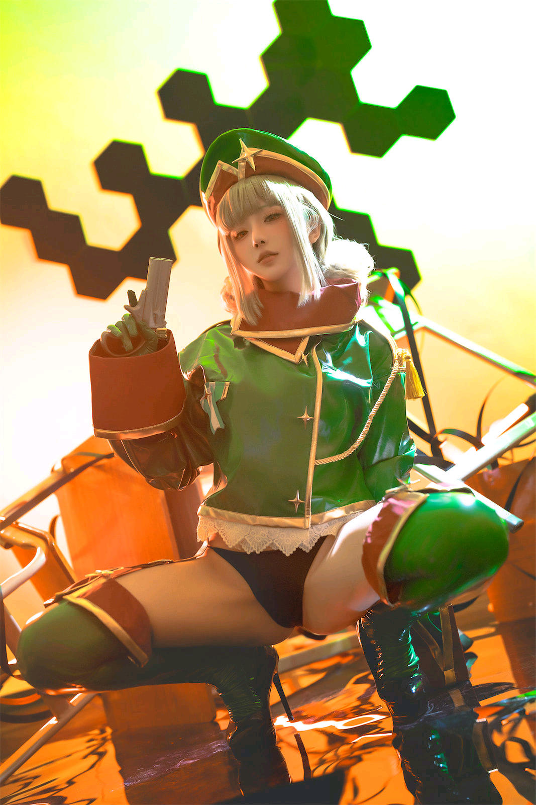 星之迟迟 2024 08月计划A 憧憬成为魔法少女 阿良河基维 豹式装甲 [28P-43MB]