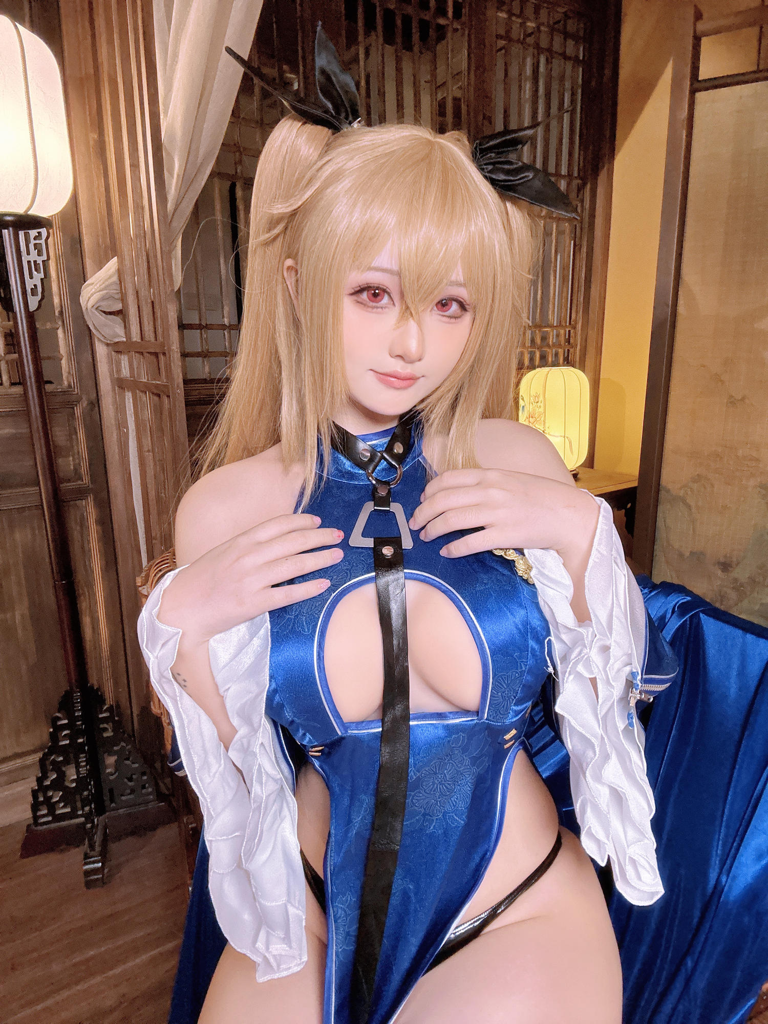 屿鱼 安克雷奇旗袍 [41P-316MB]