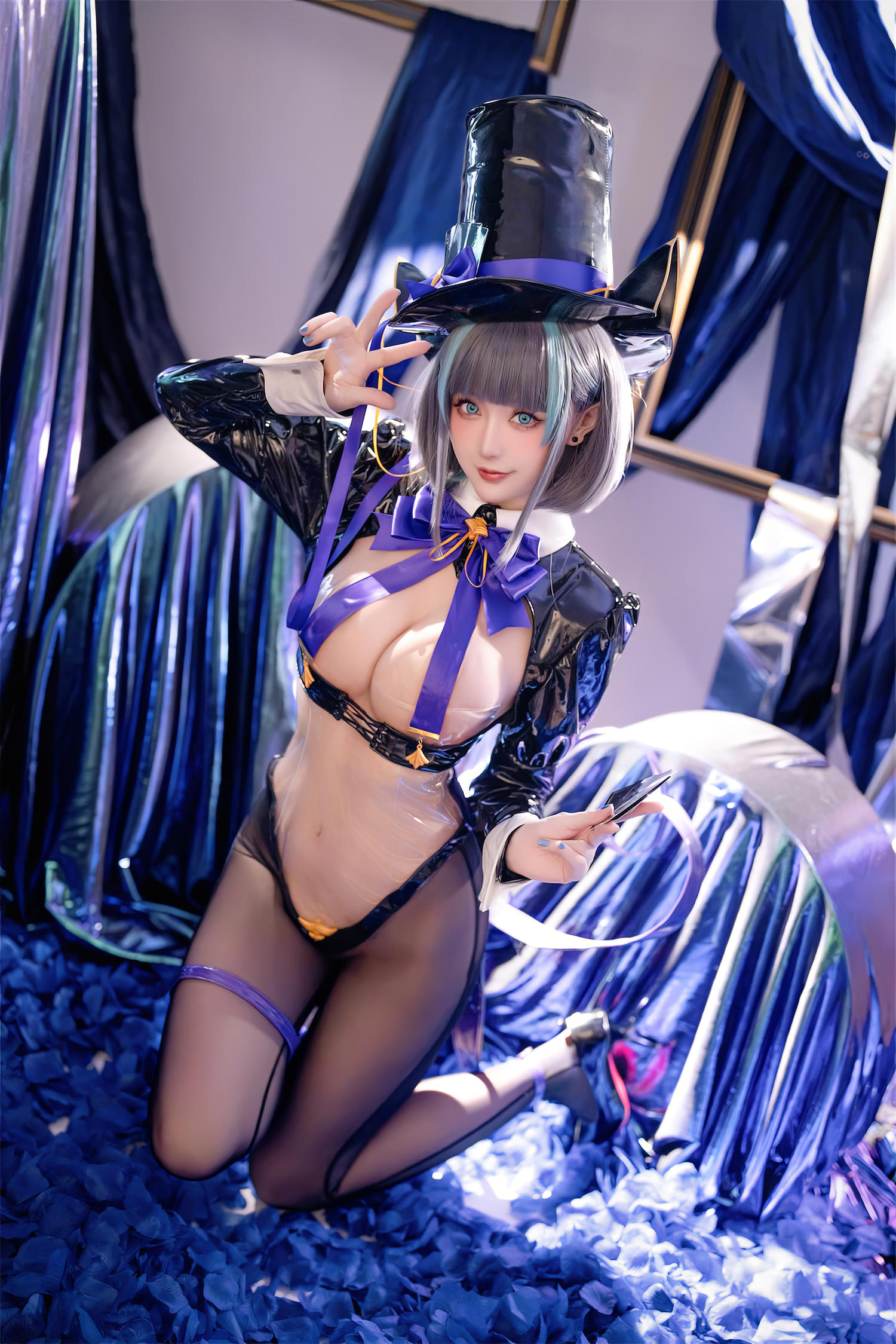 星之迟迟 2024 08月计划B 碧蓝航线 柴郡 绚烂夜梦 [32P-213MB]