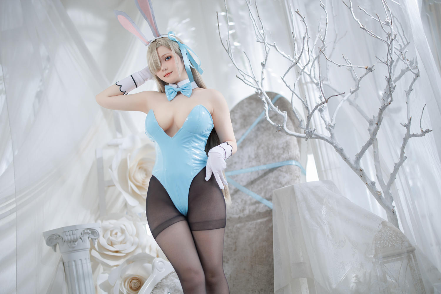 屿鱼 明日奈兔女郎 [22P-195MB]