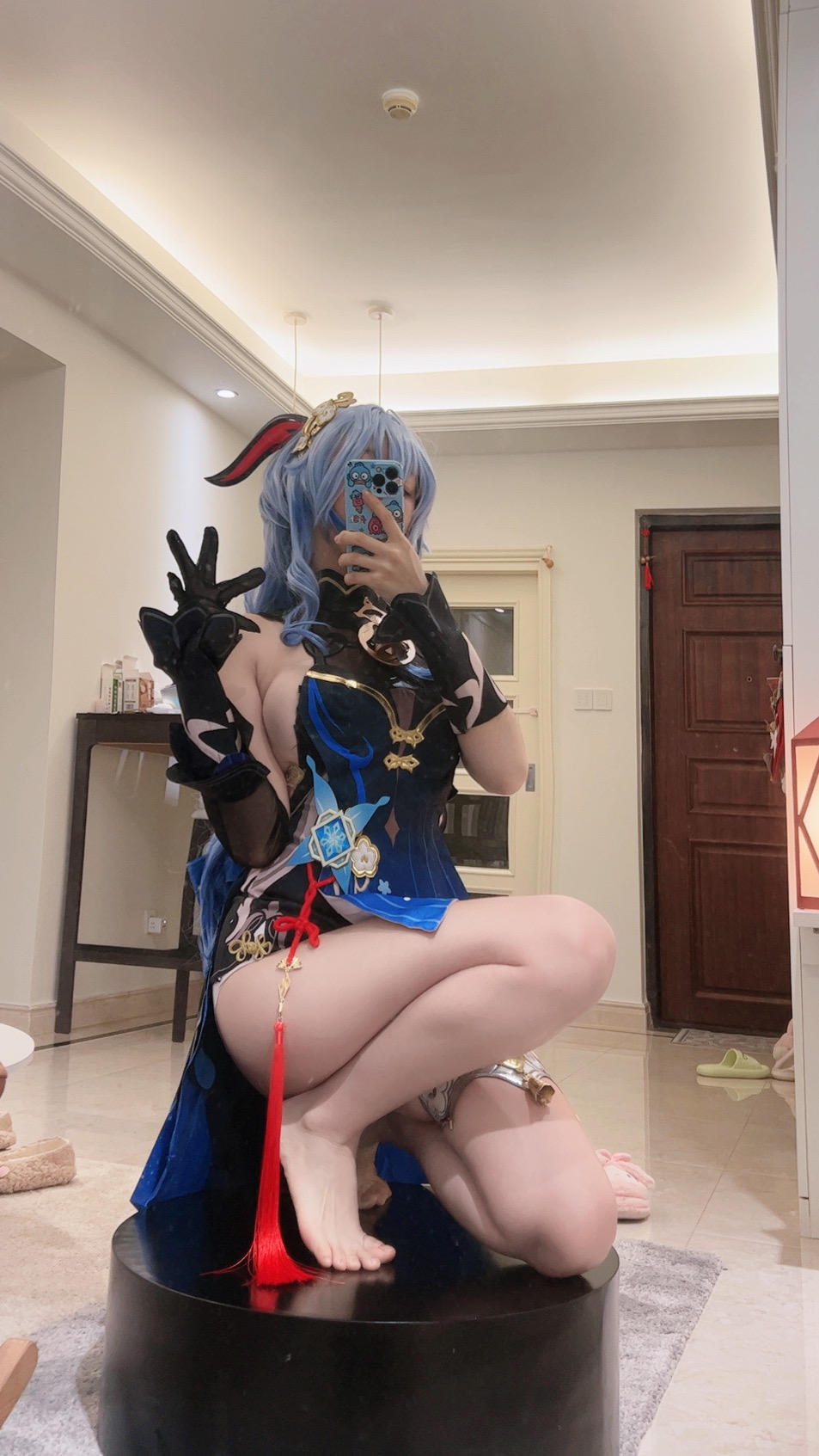 屑雪雪鸭 甘雨 新年 [44P2V-87MB]