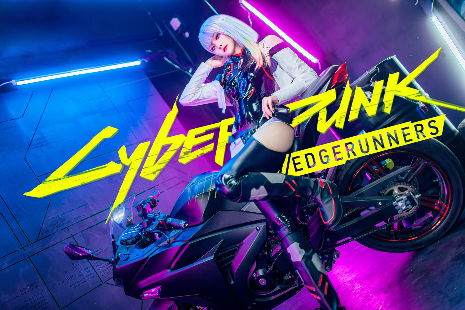 Natsuko夏夏子 赛博朋克边缘行者Lucy [61P-450MB]