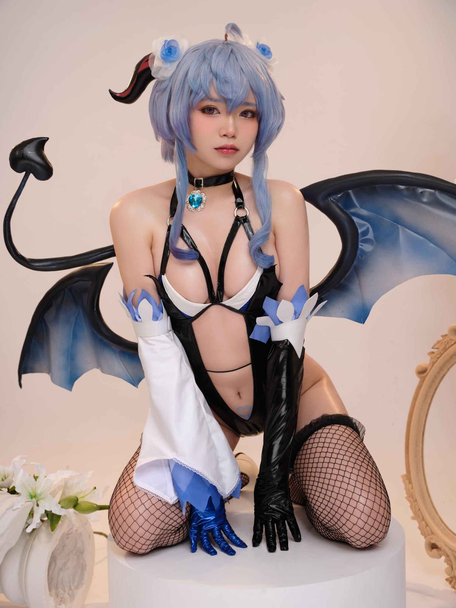 ZinieQ Ganyu Succubus [37P-165MB]