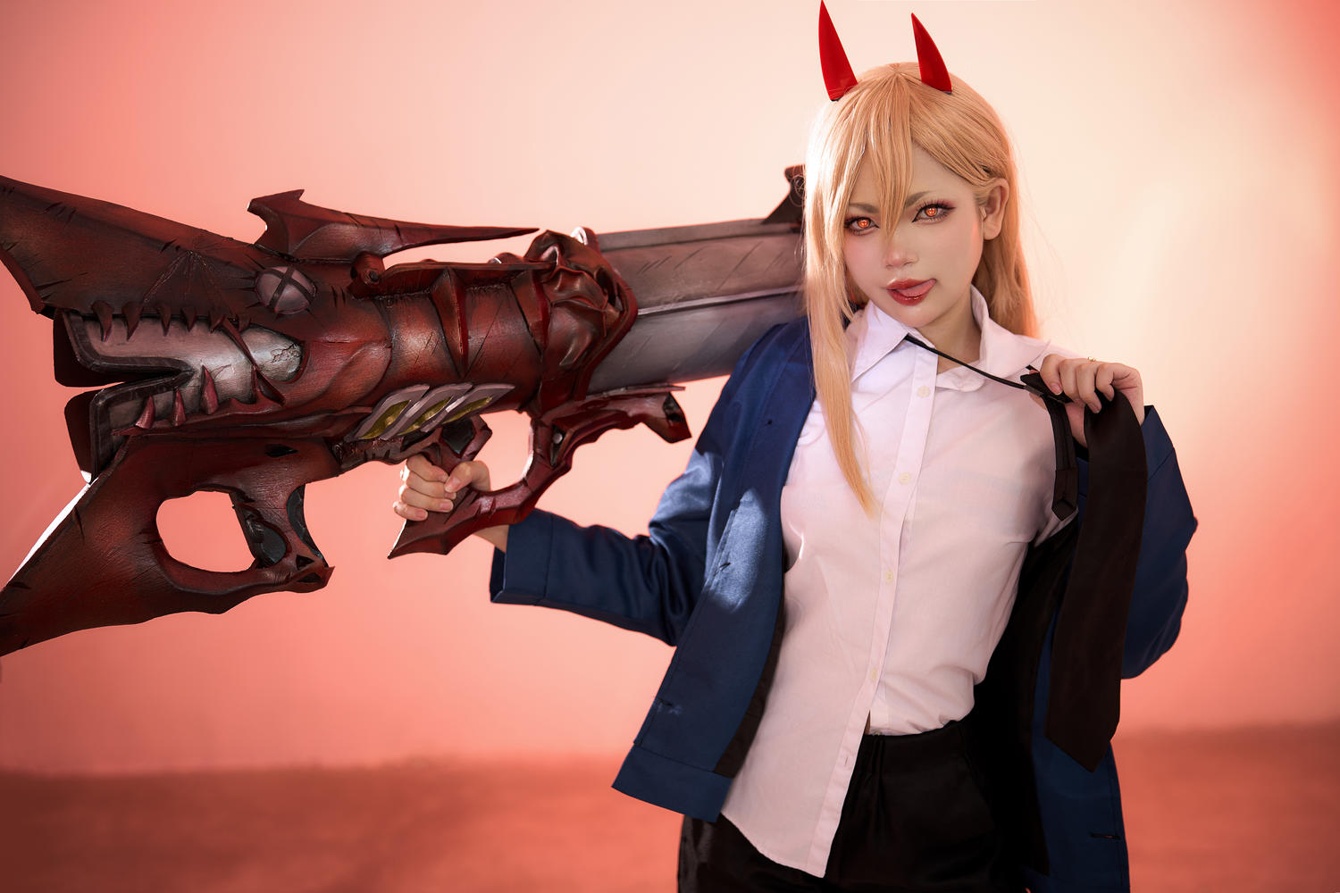 ZinieQ Power Chainsaw Man x NIKKE [37P20V-856MB]