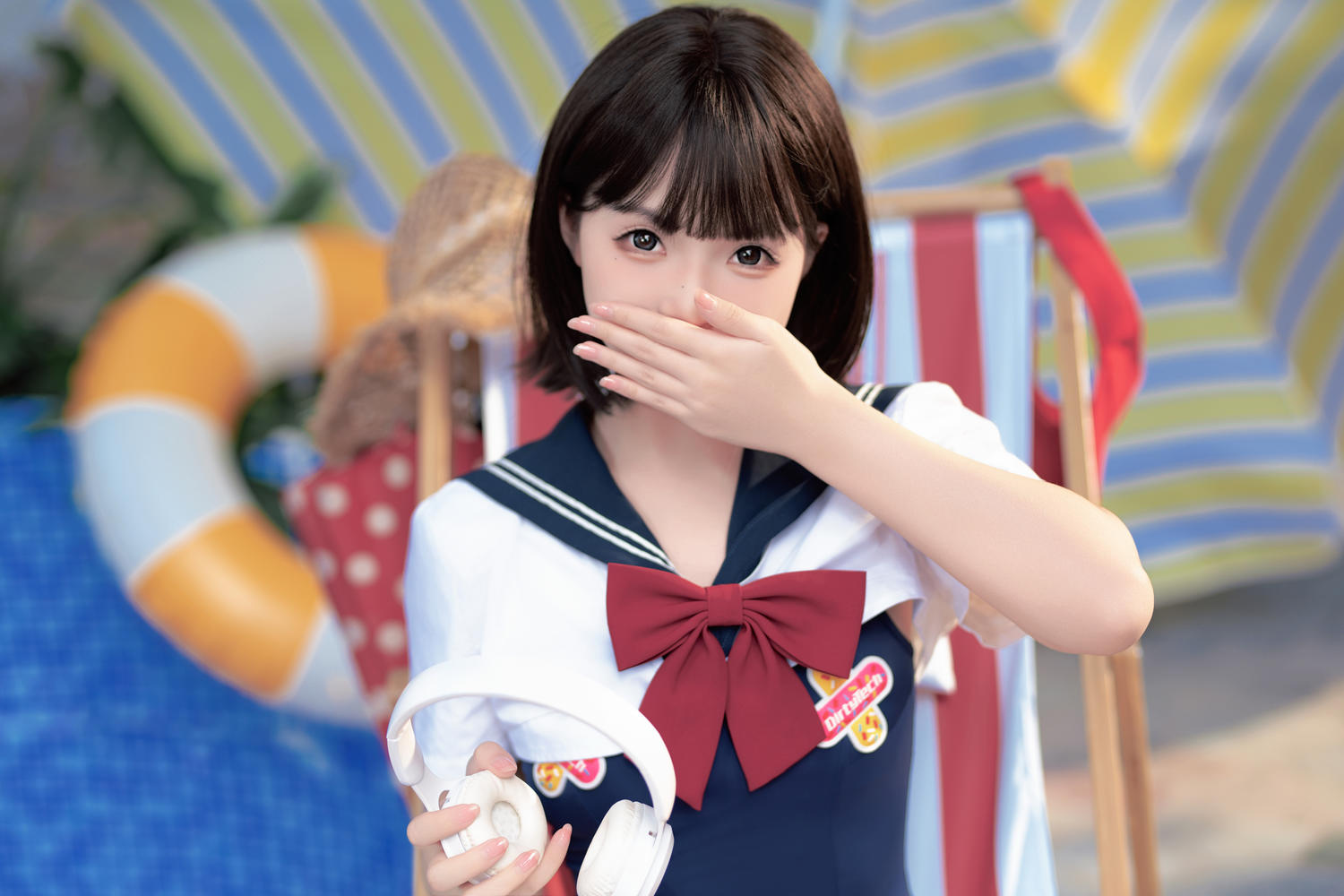 Bangni邦尼 反差JK泳装 [97P7V-841MB]