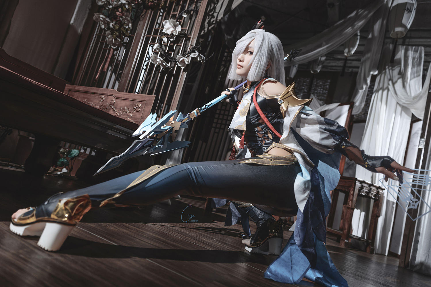 Cien恩恩 原神 申鹤 [31P-89MB]