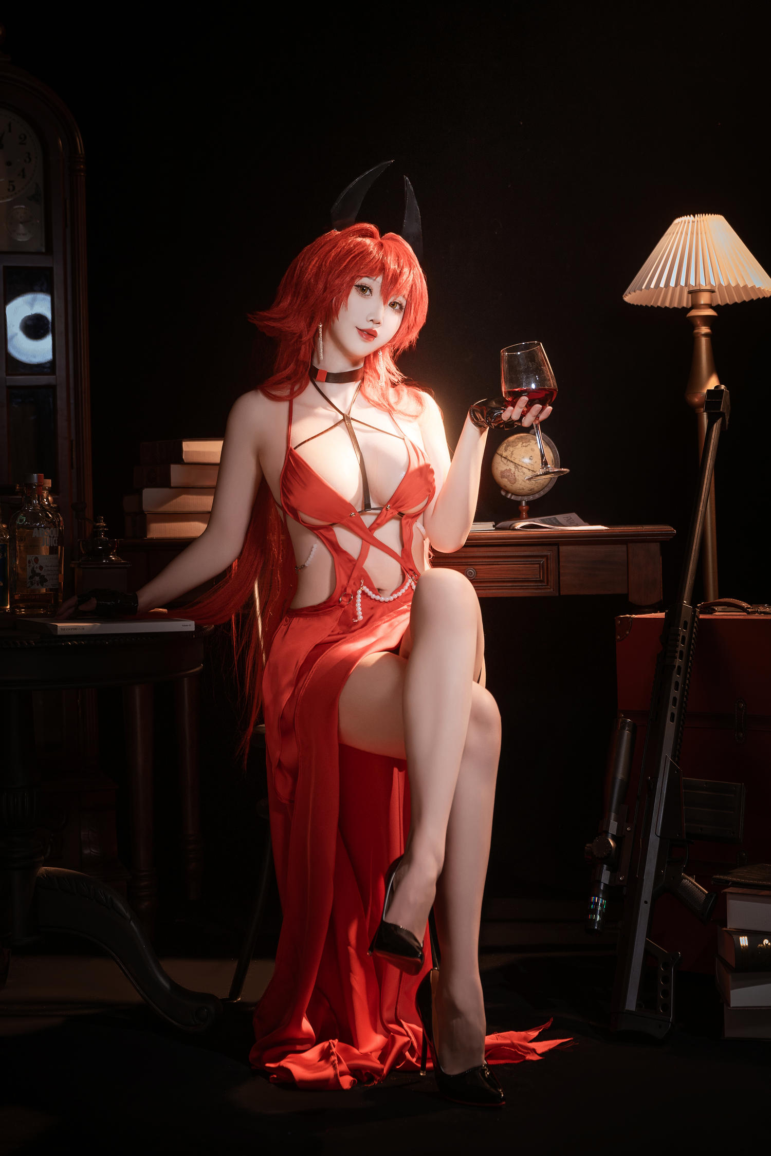 Coser面饼仙儿 Nikke 小红帽礼服 [24P-245MB]