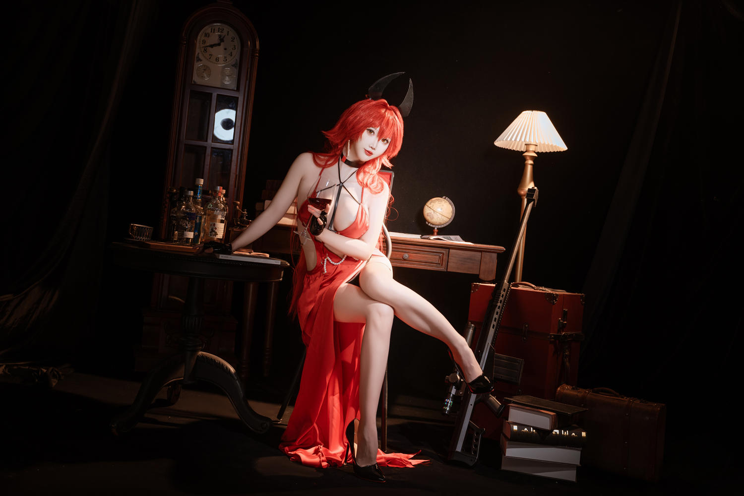 Coser面饼仙儿 Nikke 小红帽礼服 [24P-245MB]