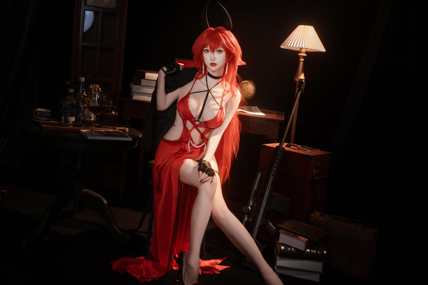 Coser面饼仙儿 Nikke 小红帽礼服 [24P-245MB]