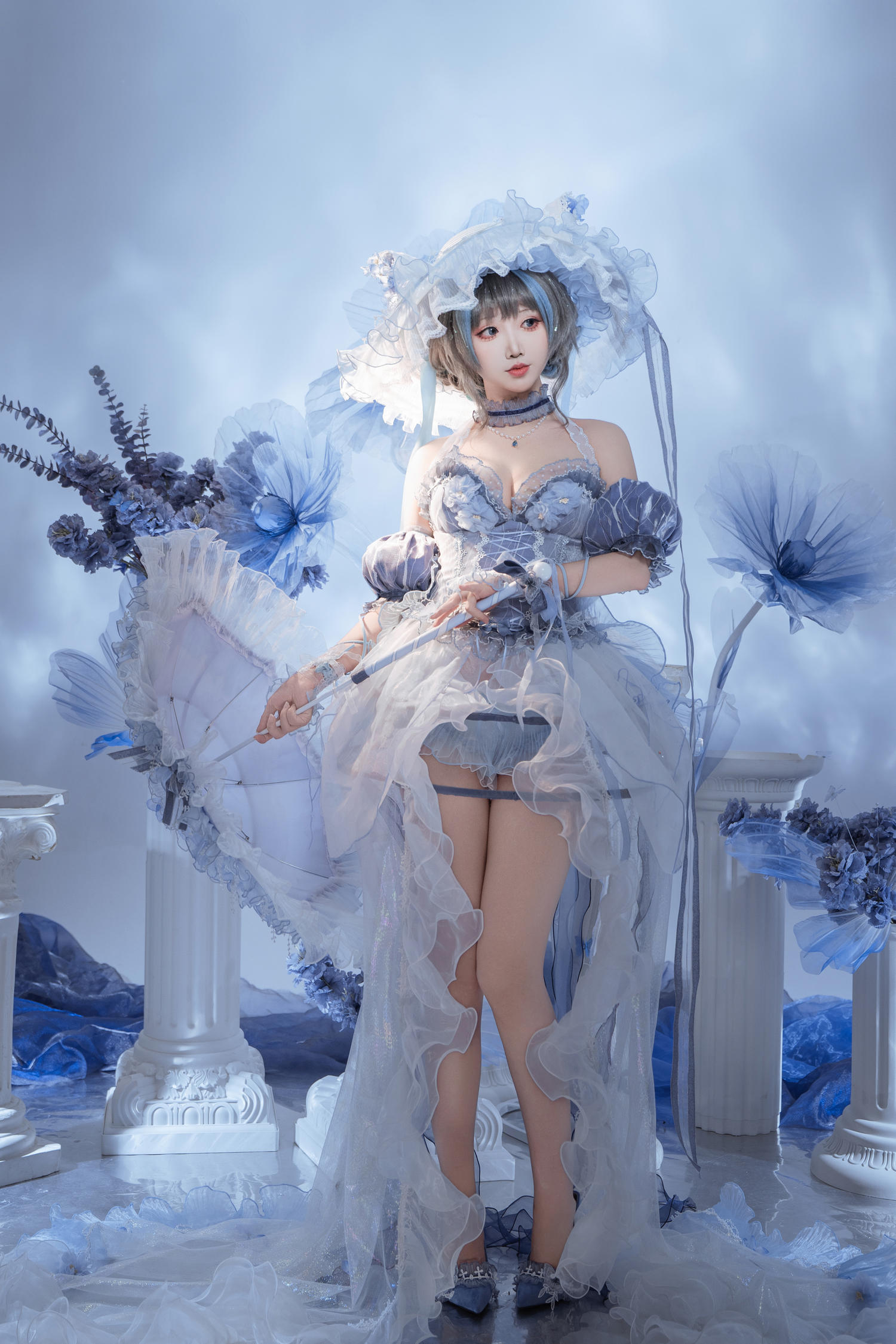 Coser面饼仙儿 碧蓝航线 柴郡礼服 [21P-251MB]