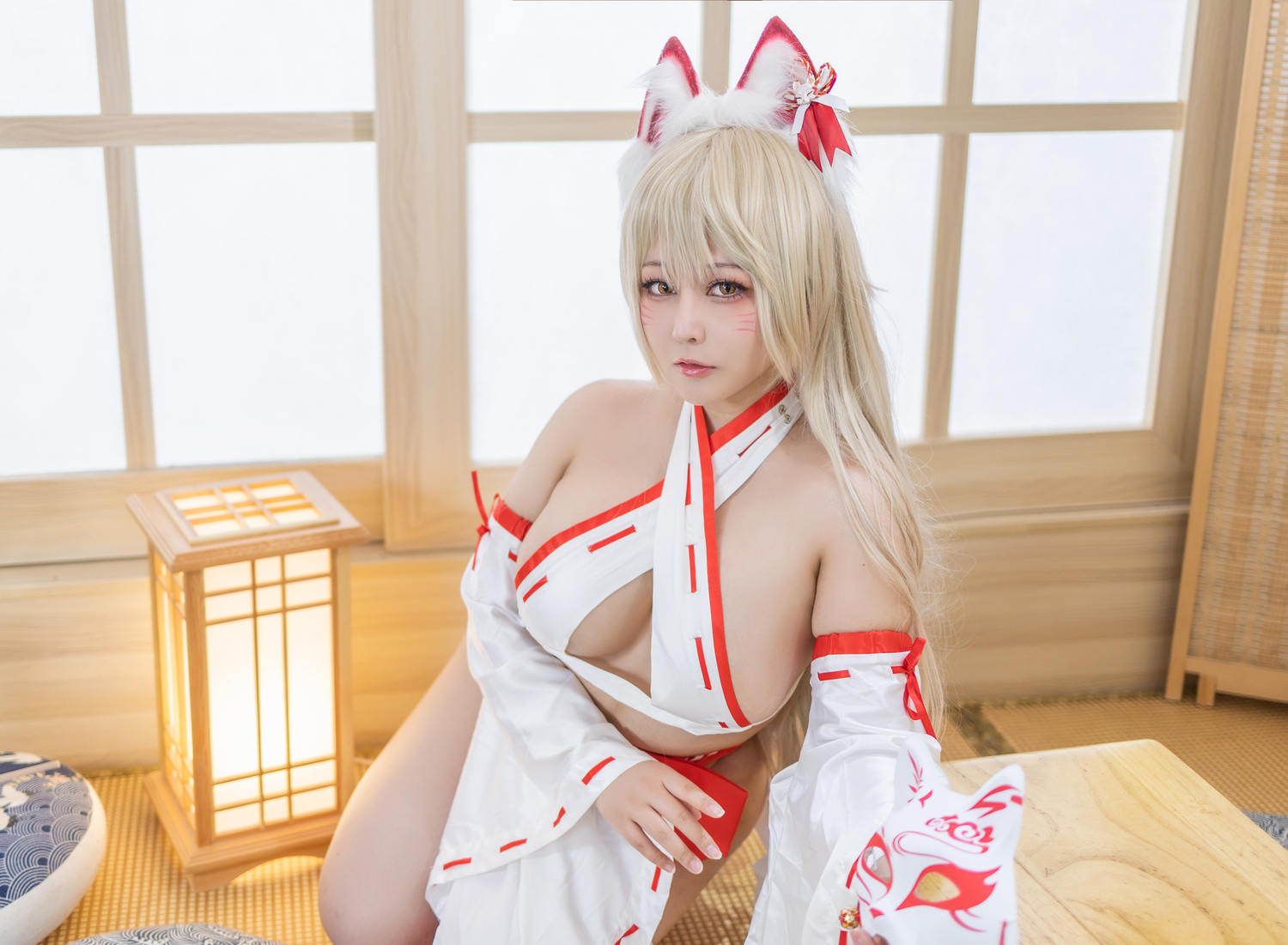 KANEKO_咔喵 狐狸巫女 [41P2V-1.24GB]