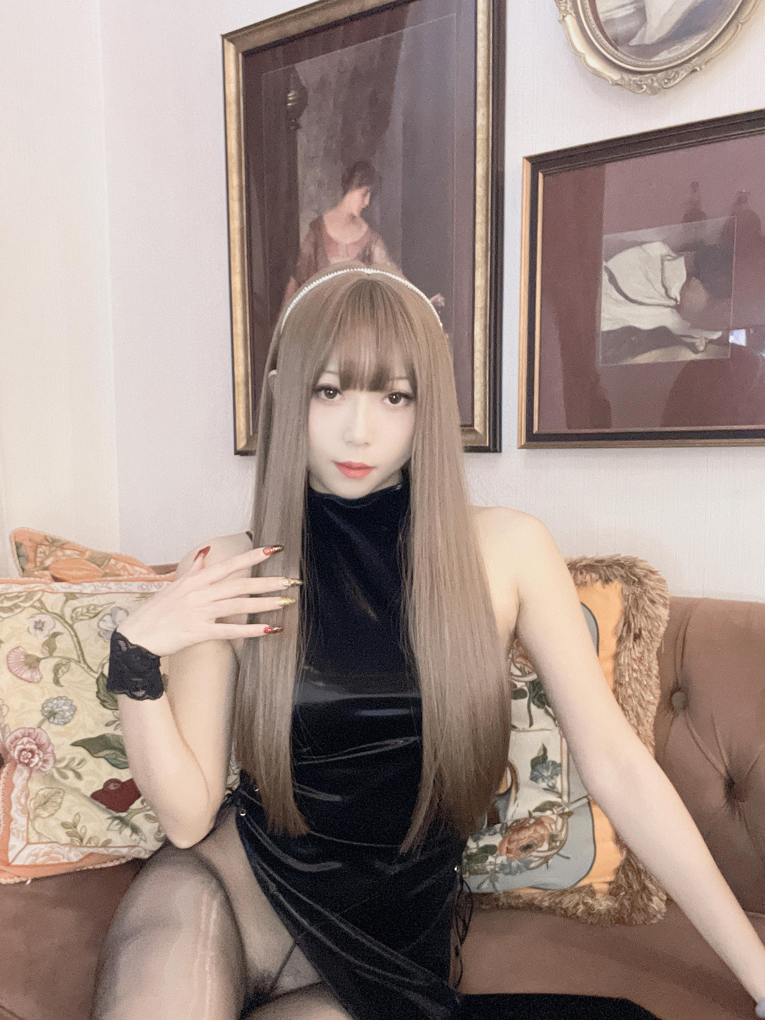 Money冷冷 绑带旗袍裙 [64P-212MB]