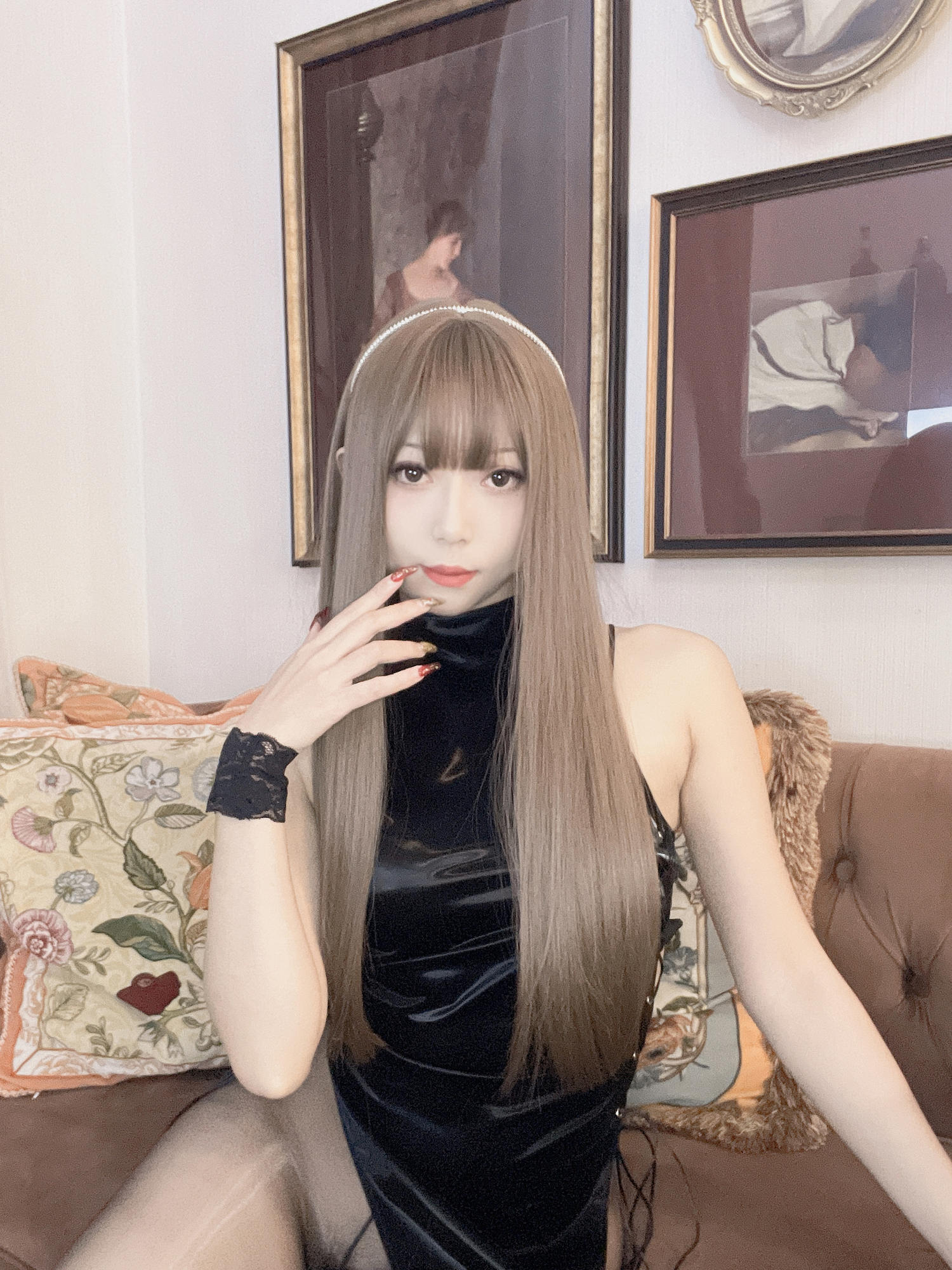 Money冷冷 绑带旗袍裙 [64P-212MB]