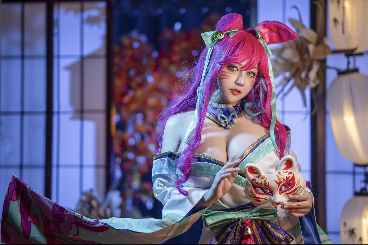 KANEKO_咔喵 英雄联盟 阿狸 灵魂莲华 [17P1V-546MB]