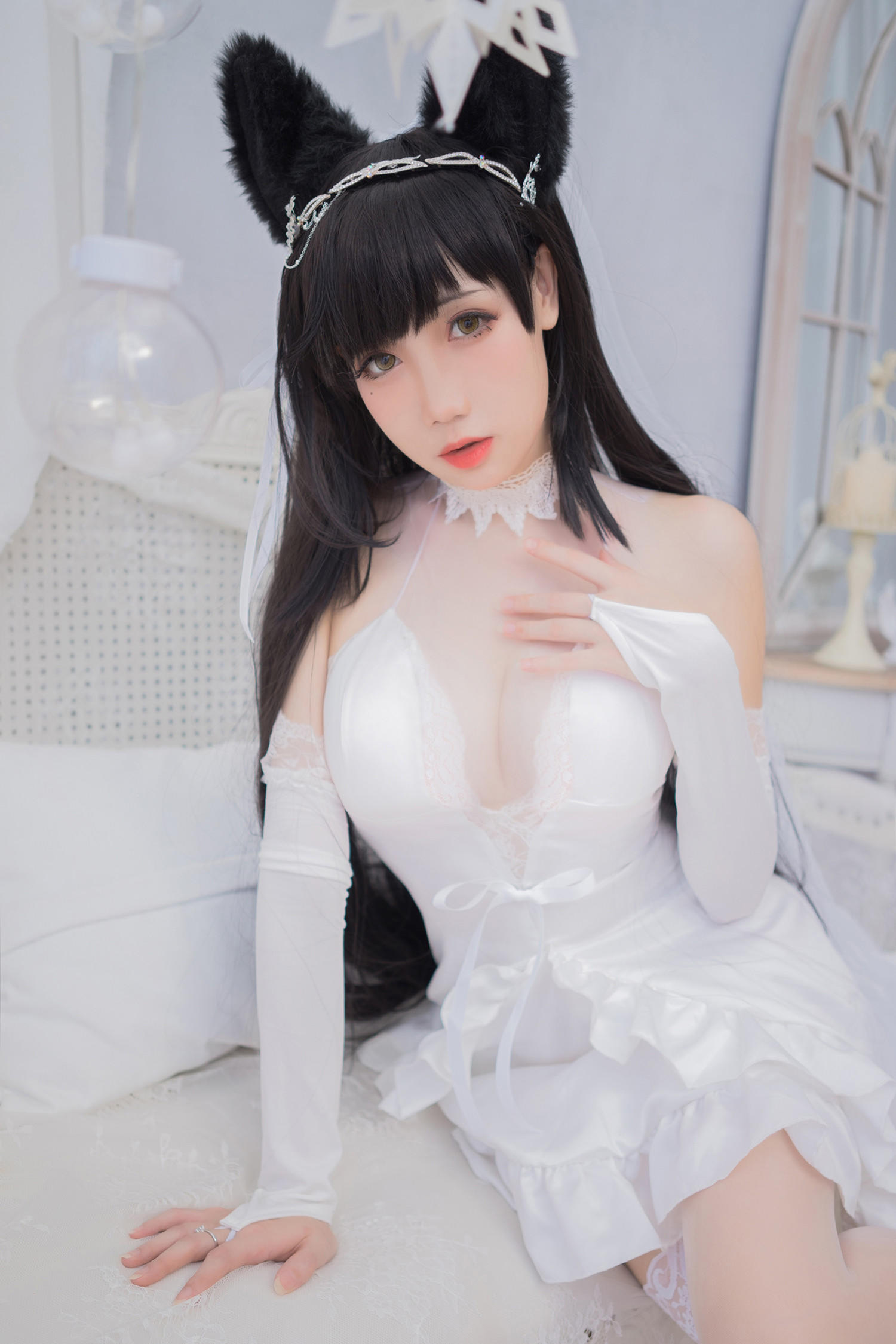 焖焖碳 碧蓝航线 爱宕花嫁 [20P-211MB]