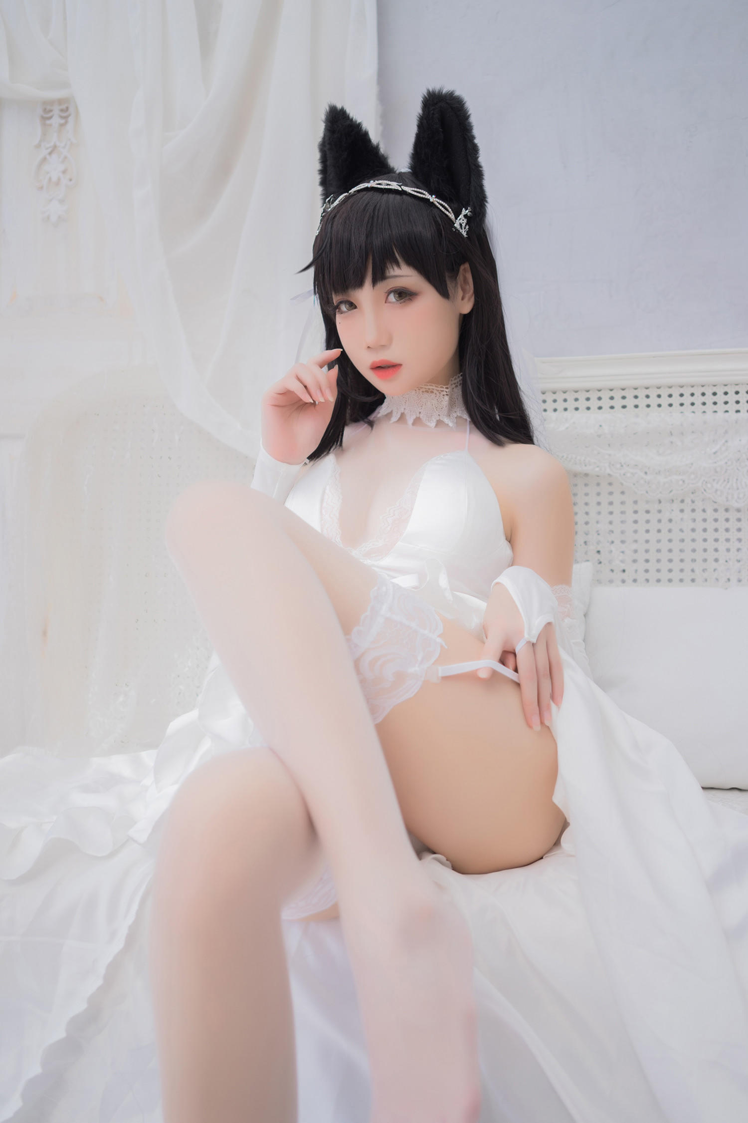 焖焖碳 碧蓝航线 爱宕花嫁 [20P-211MB]