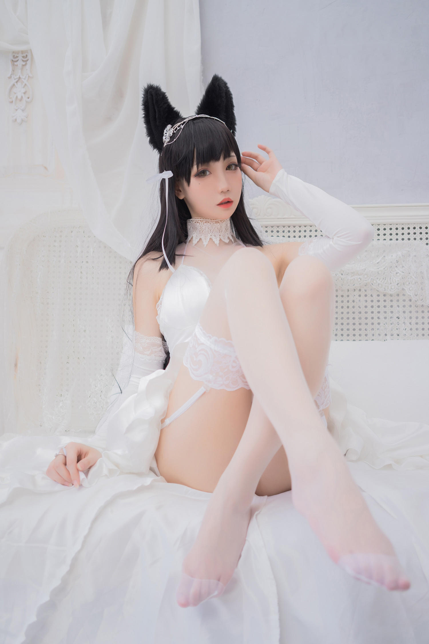 焖焖碳 碧蓝航线 爱宕花嫁 [20P-211MB]