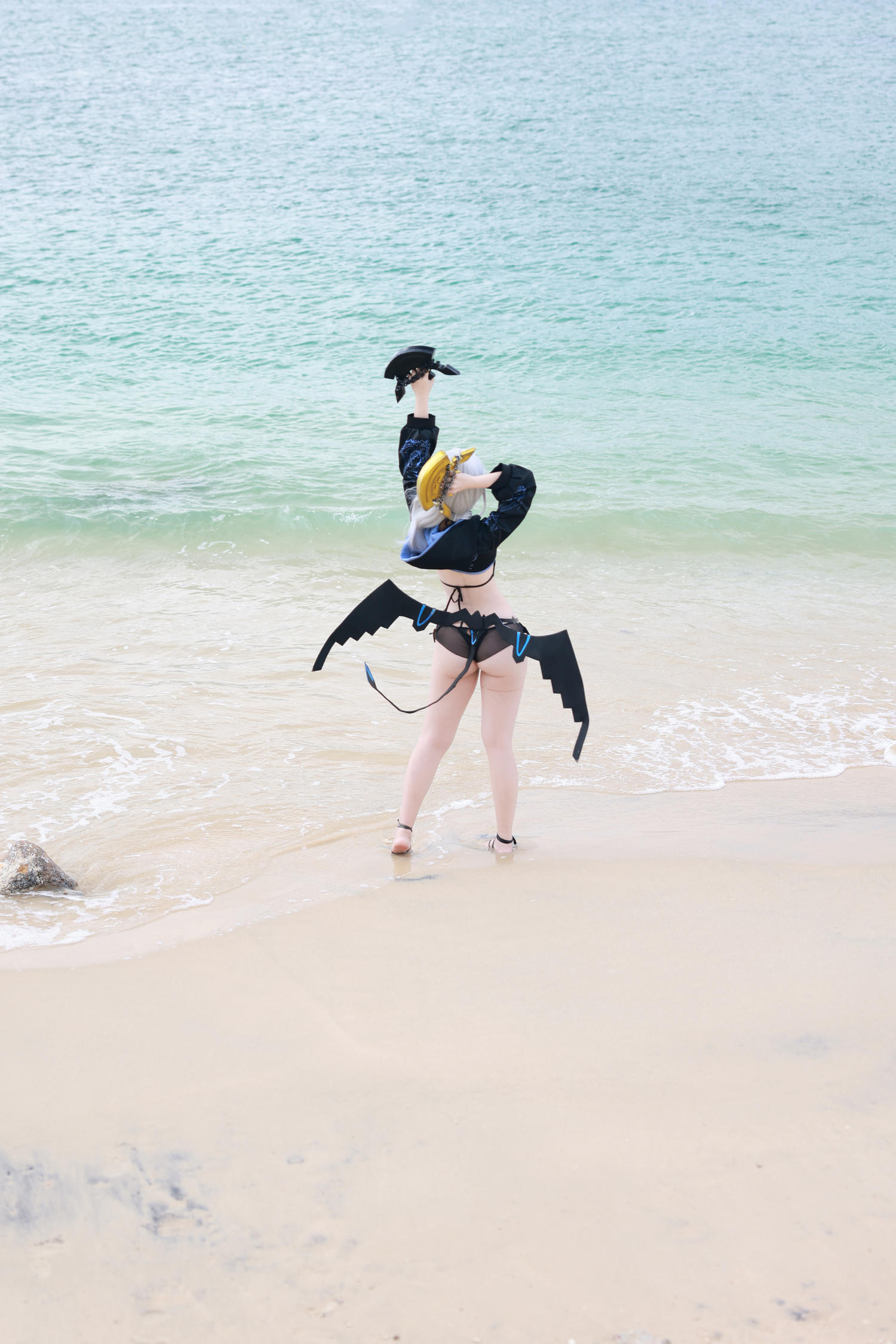 G44不会受伤 - fgo 妖兰泳装 [29P]