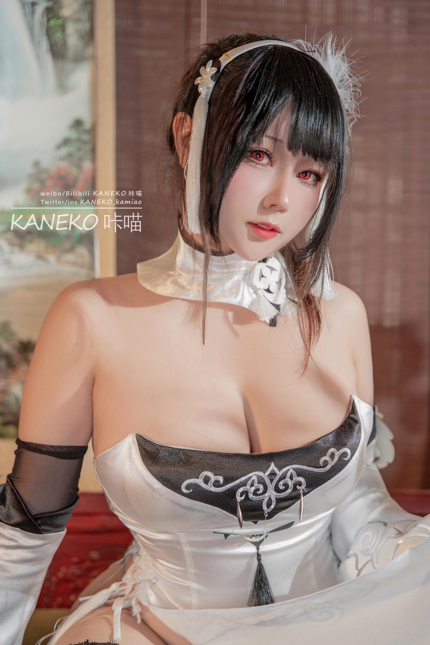 KANEKO_咔喵 碧蓝航线 镇海 白旗袍 [30P-213MB]