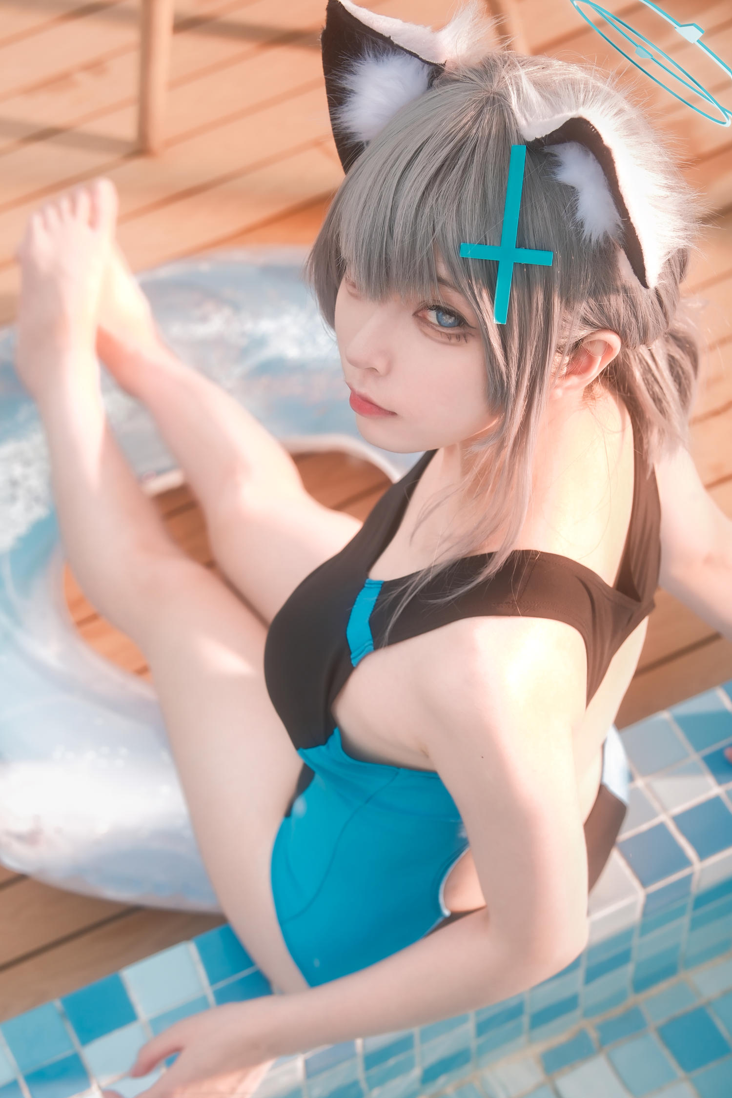 发财阿弦 白子泳装 [20P-288MB]