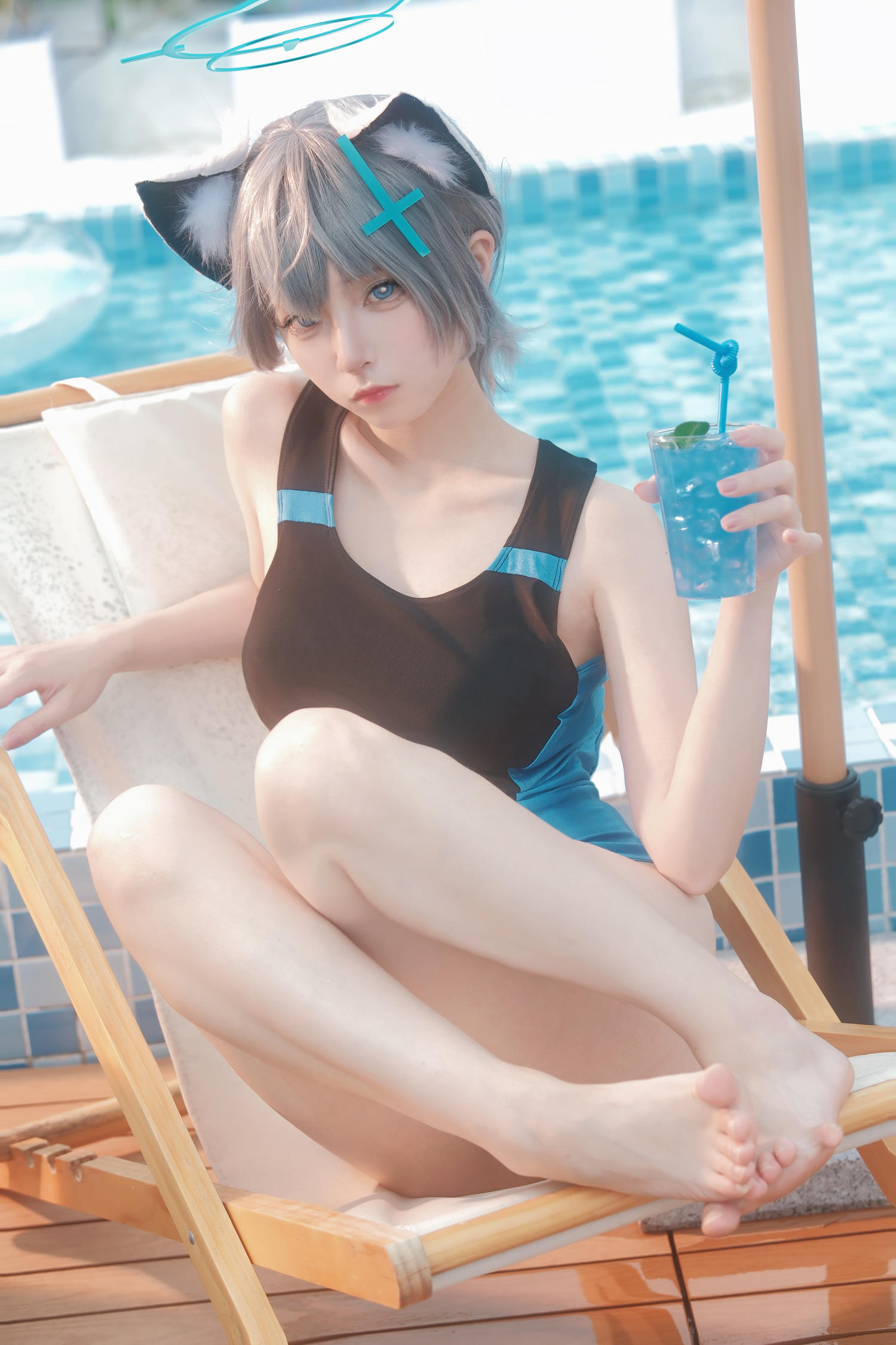 发财阿弦 白子泳装 [20P-288MB]