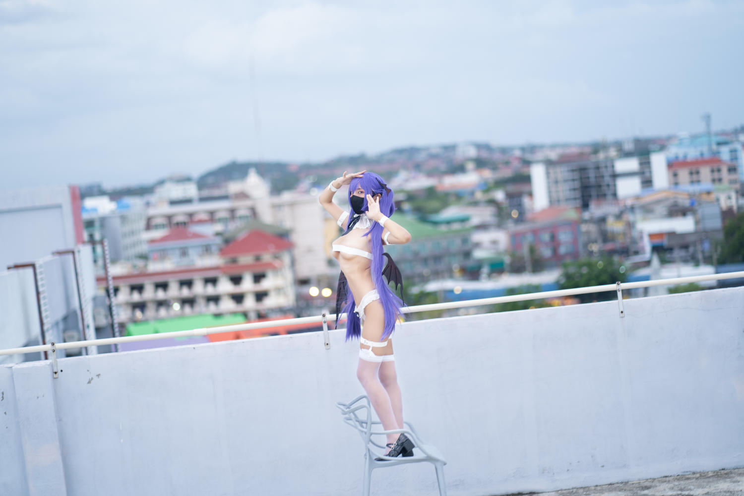 职业奶妈三水子 紫色双马尾魅魔 [48P-303MB]