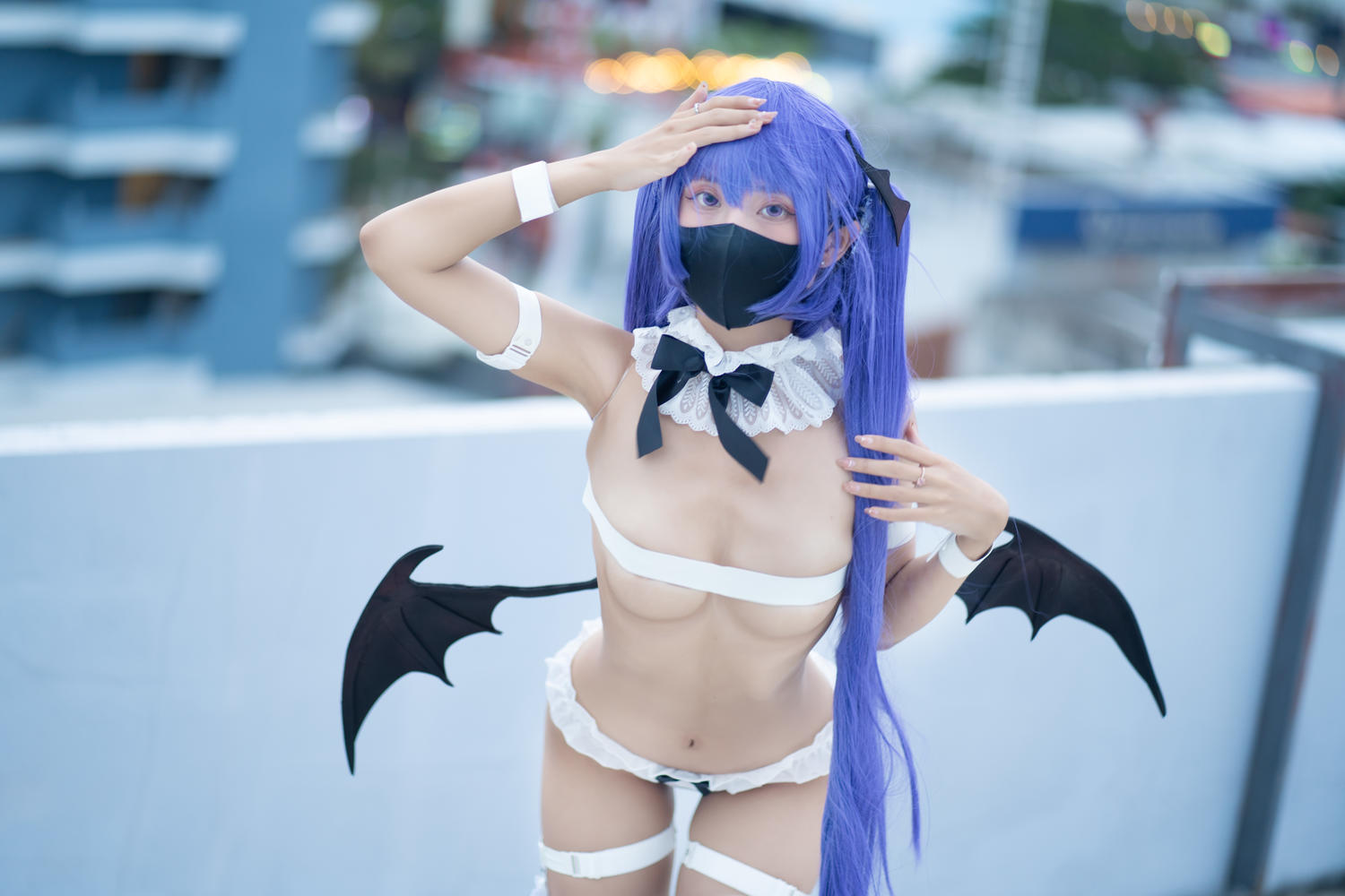 职业奶妈三水子 紫色双马尾魅魔 [48P-303MB]