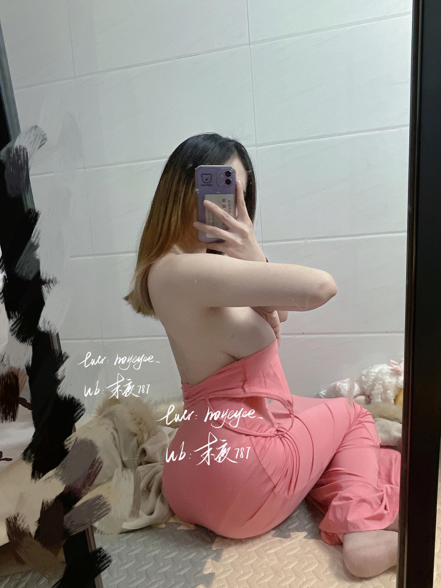 末夜787 粉色裙子 [23P1V-161MB]