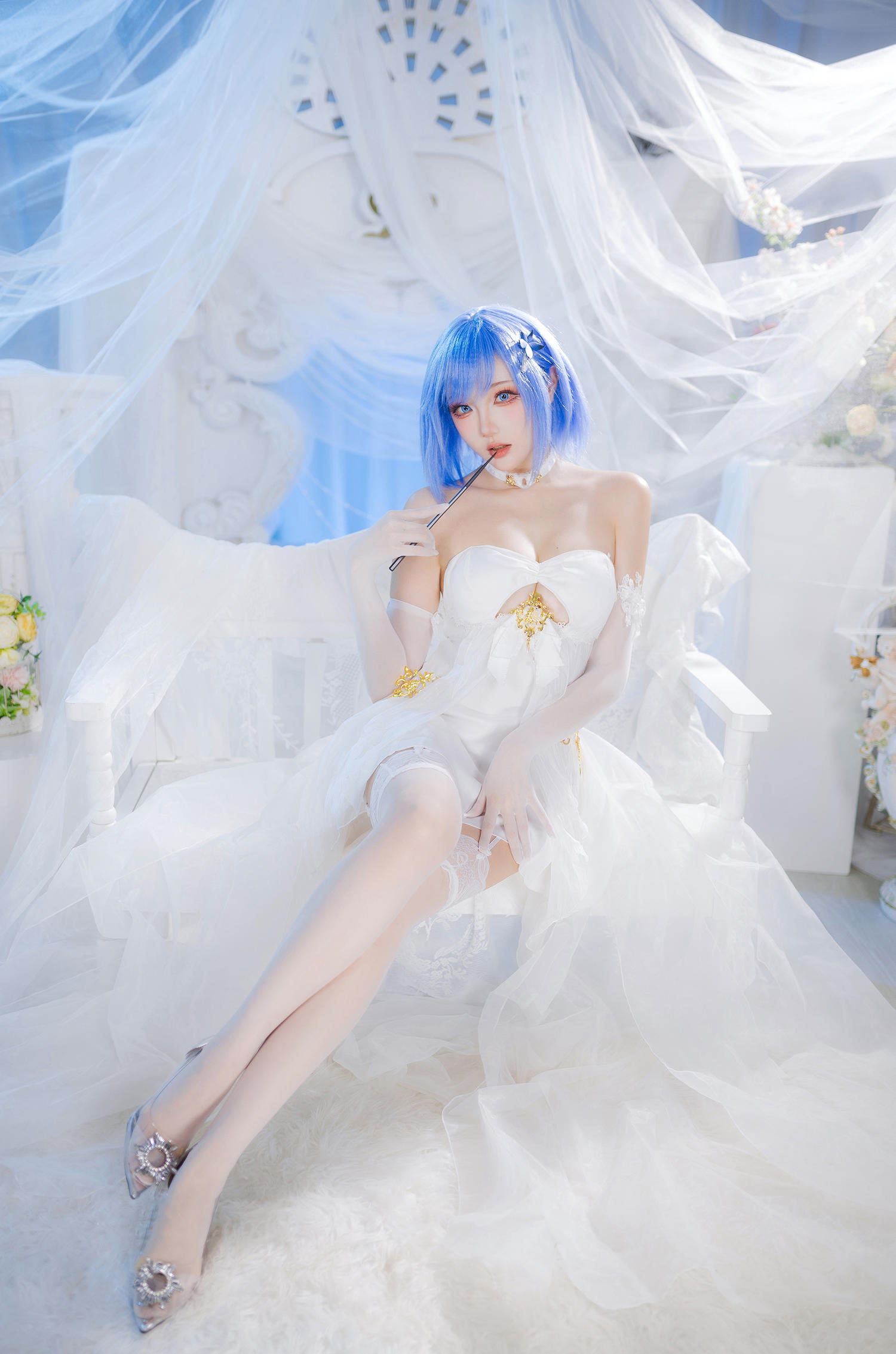 瓜希酱 碧蓝航线 恰巴耶夫 白骑兵的旋律 [20P-49MB]