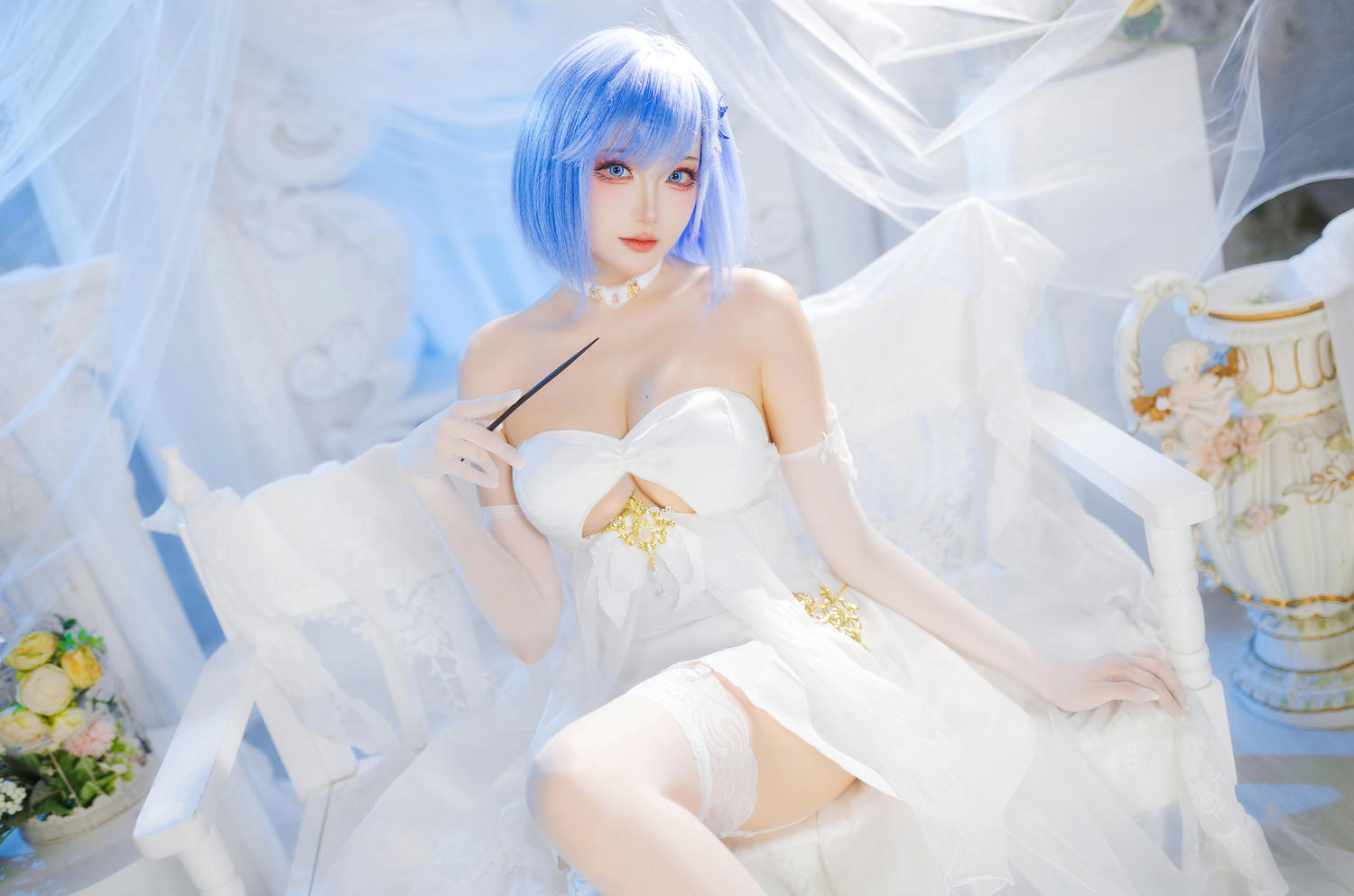 瓜希酱 碧蓝航线 恰巴耶夫 白骑兵的旋律 [20P-49MB]