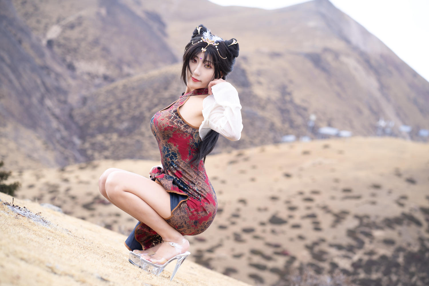 职业奶妈三水子 玉玲珑旗袍 [54P-257MB]