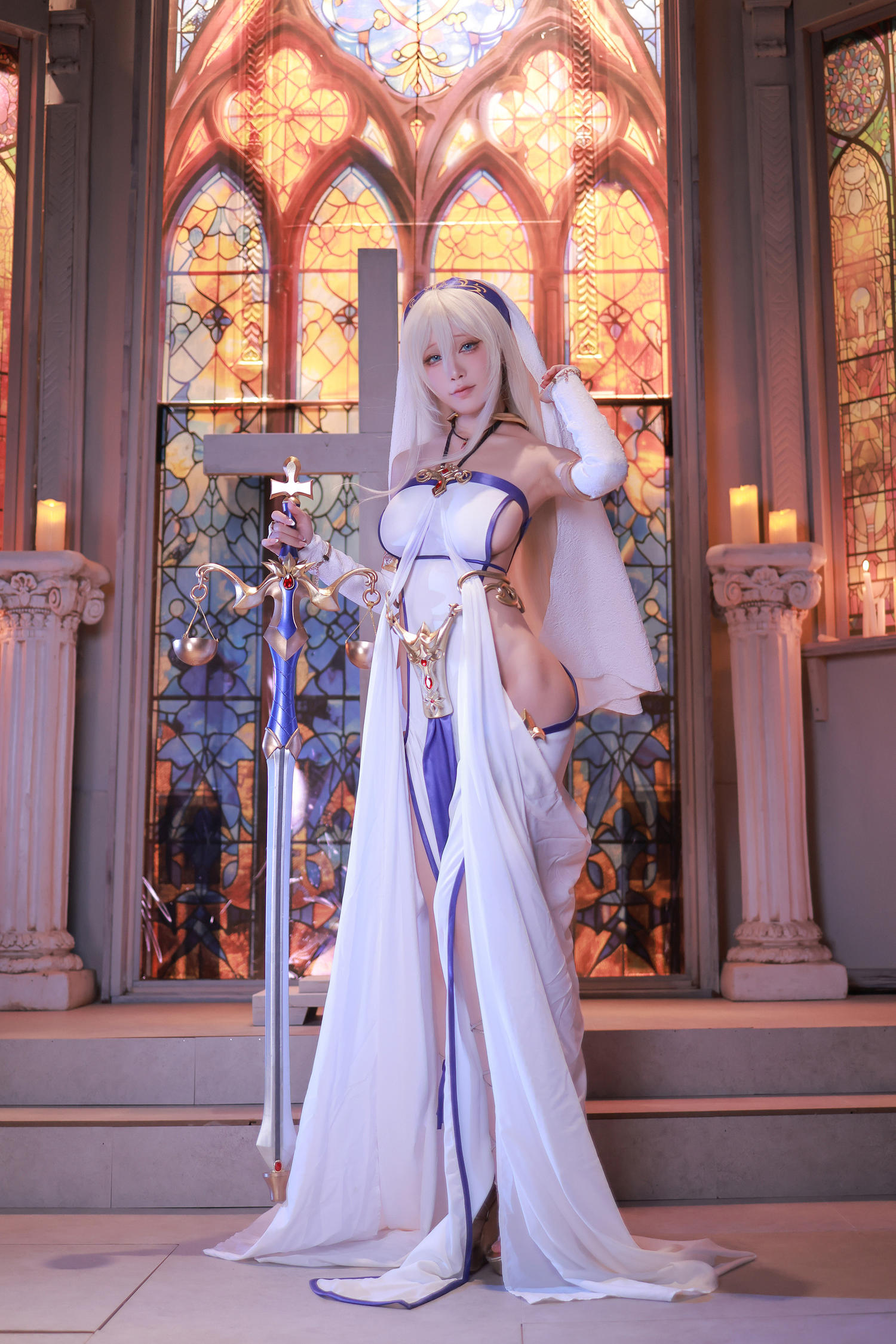 水淼aqua Sword Maiden 剑之圣女 [133P-206MB]