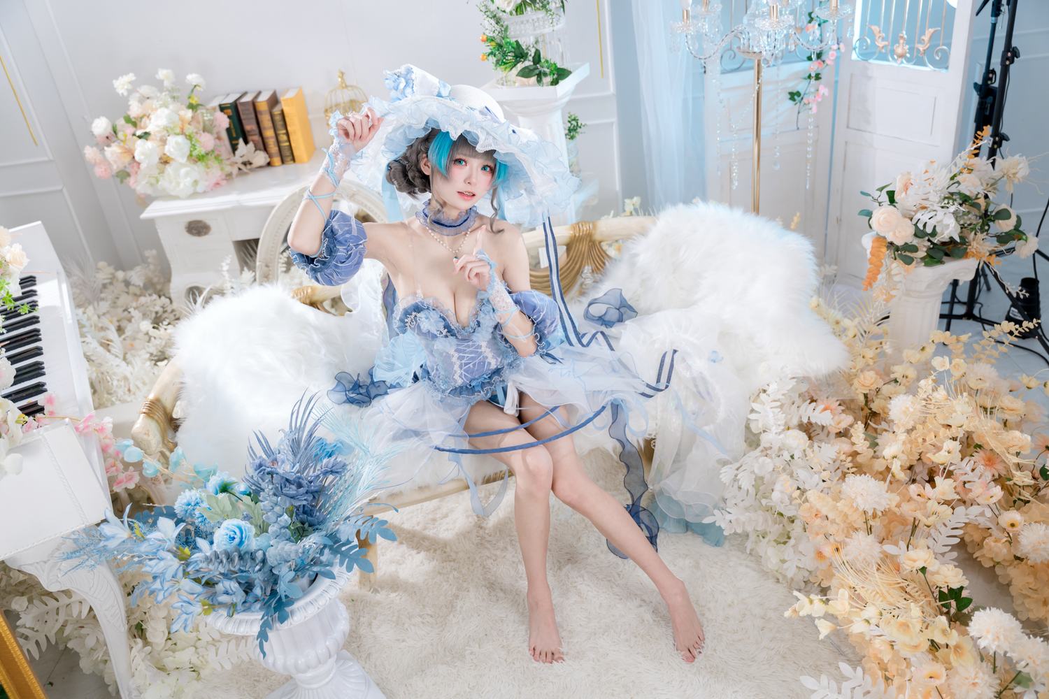 九柒喵 柴郡 冰雪 废稿 [32P-166MB]