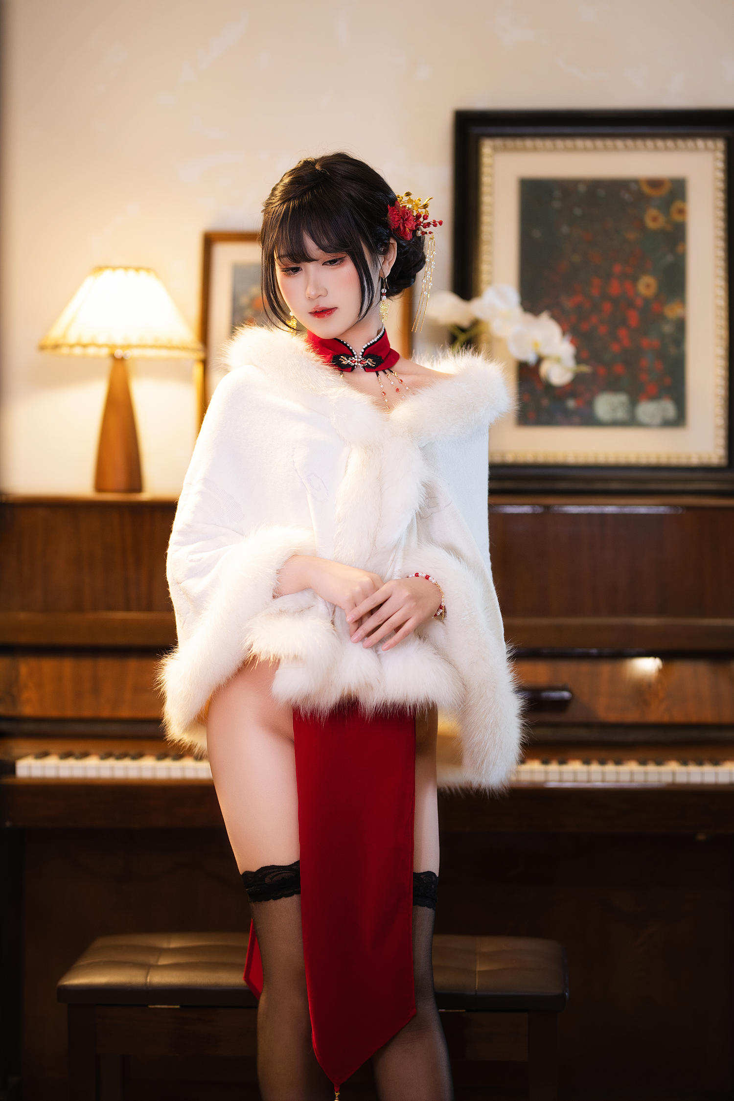 三度_69 红丝绒旗袍 [75P3V-704MB]