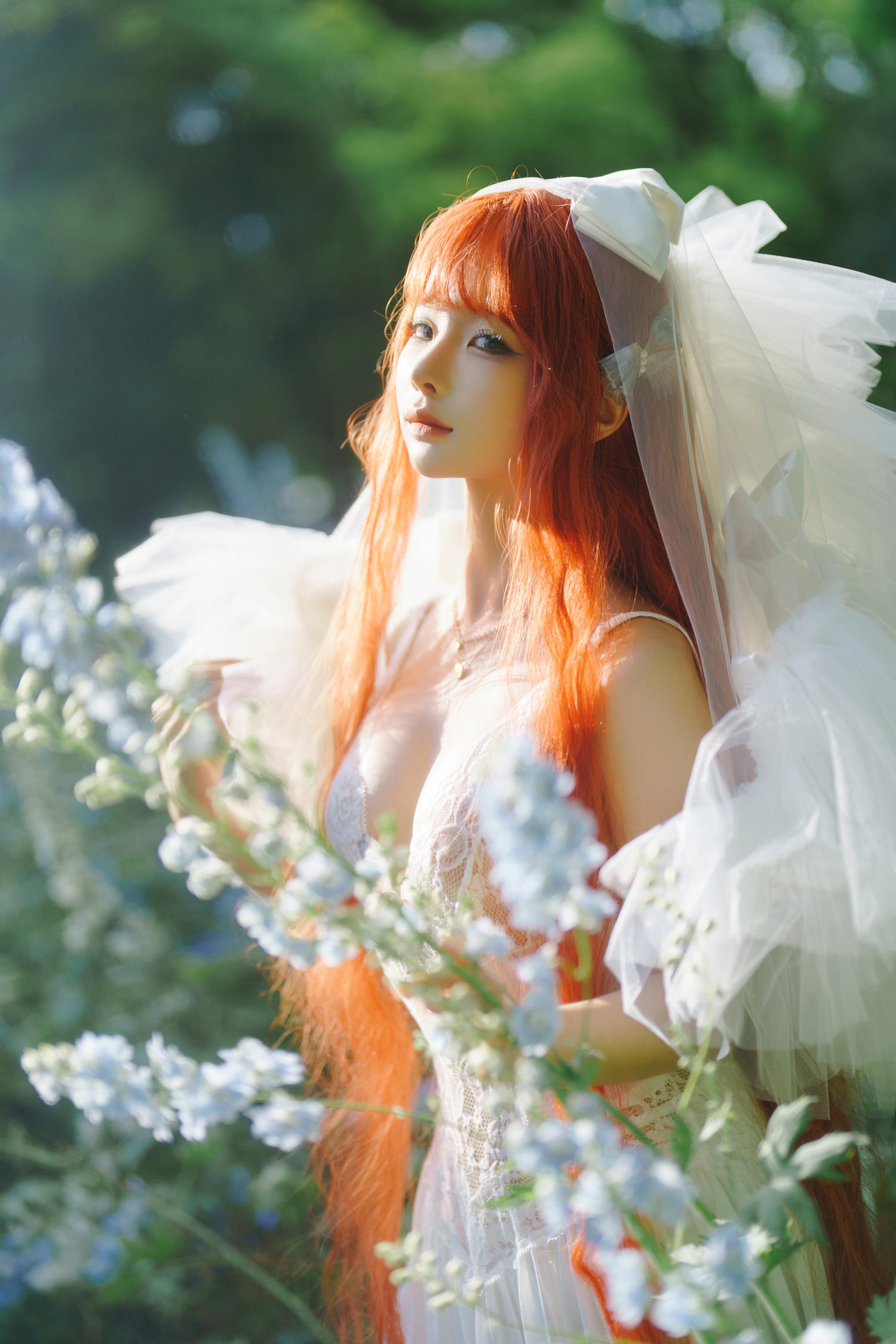 蠢沫沫 花丛婚纱 [67P-517MB]