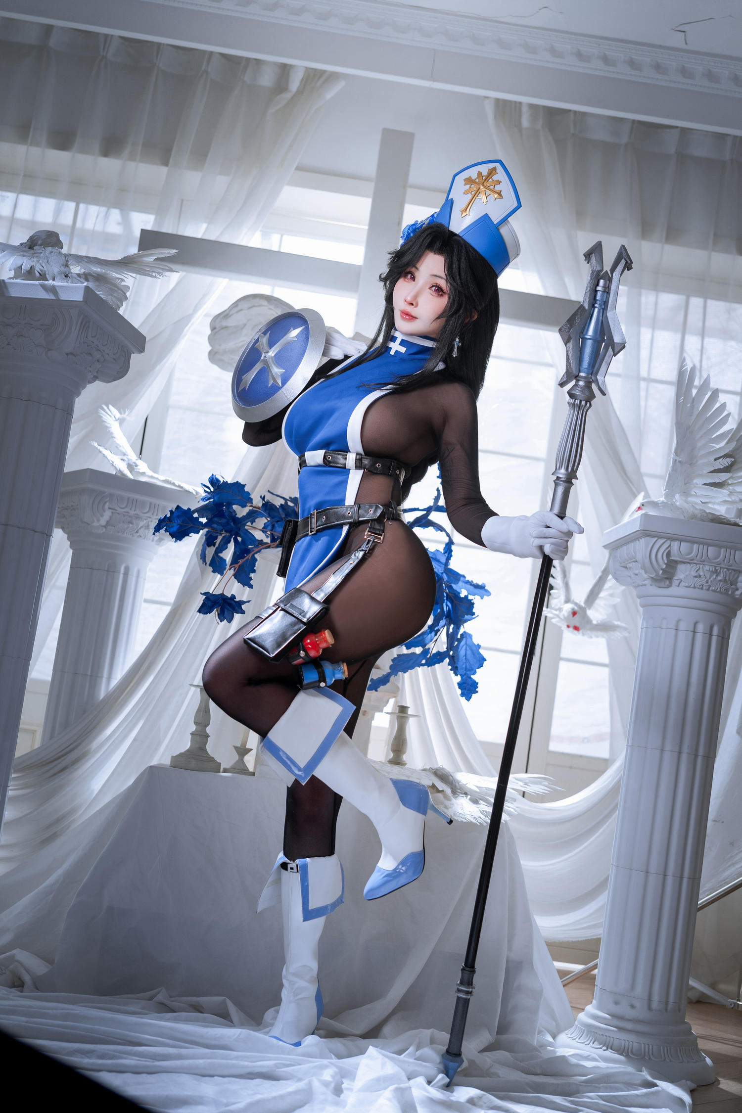 rioko凉凉子 Nikke胜利女神 梅登冰玫瑰 [45P-469MB]