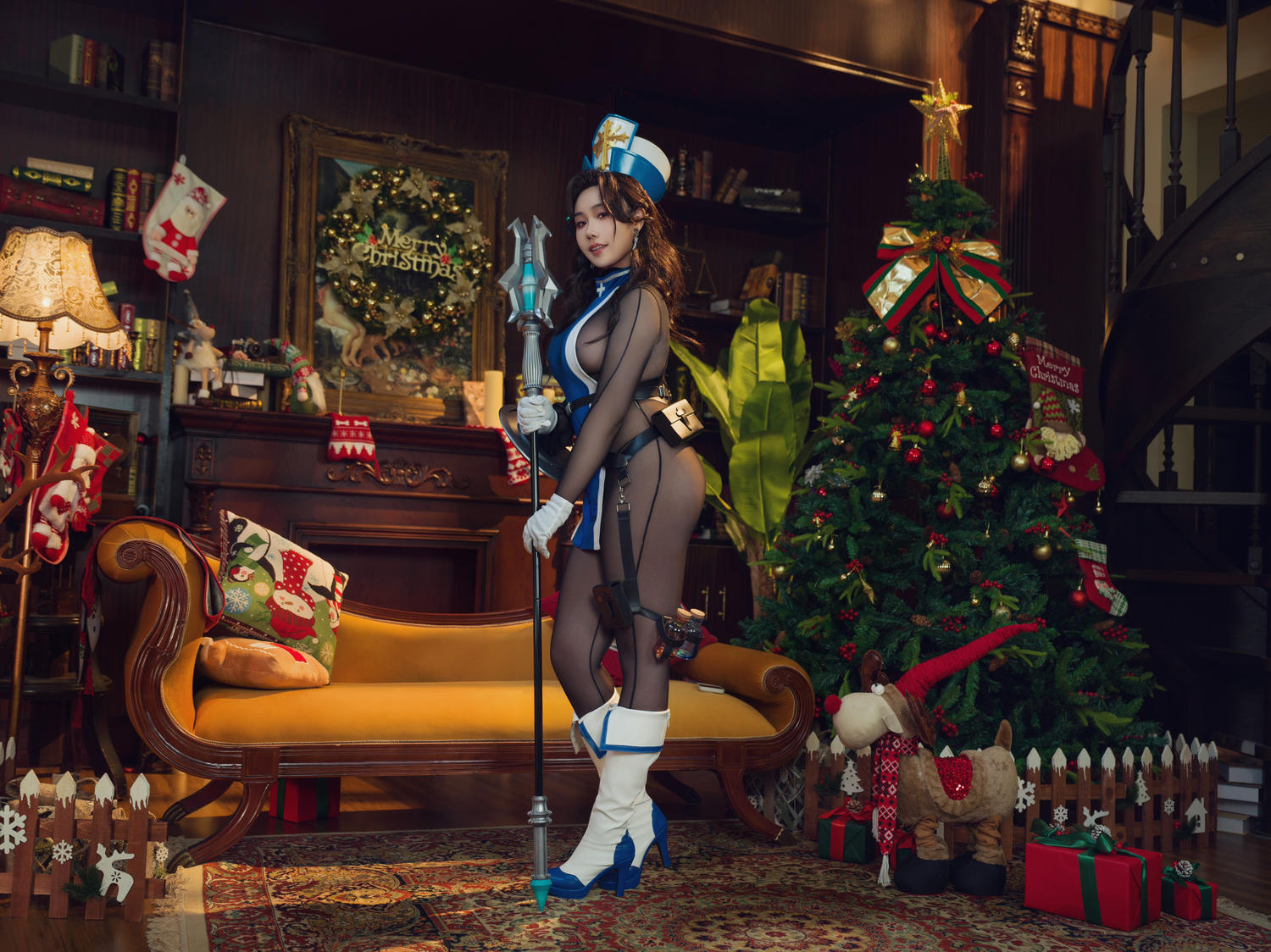 麻花麻花酱 Nikke 冰玫瑰 [47P-375MB]