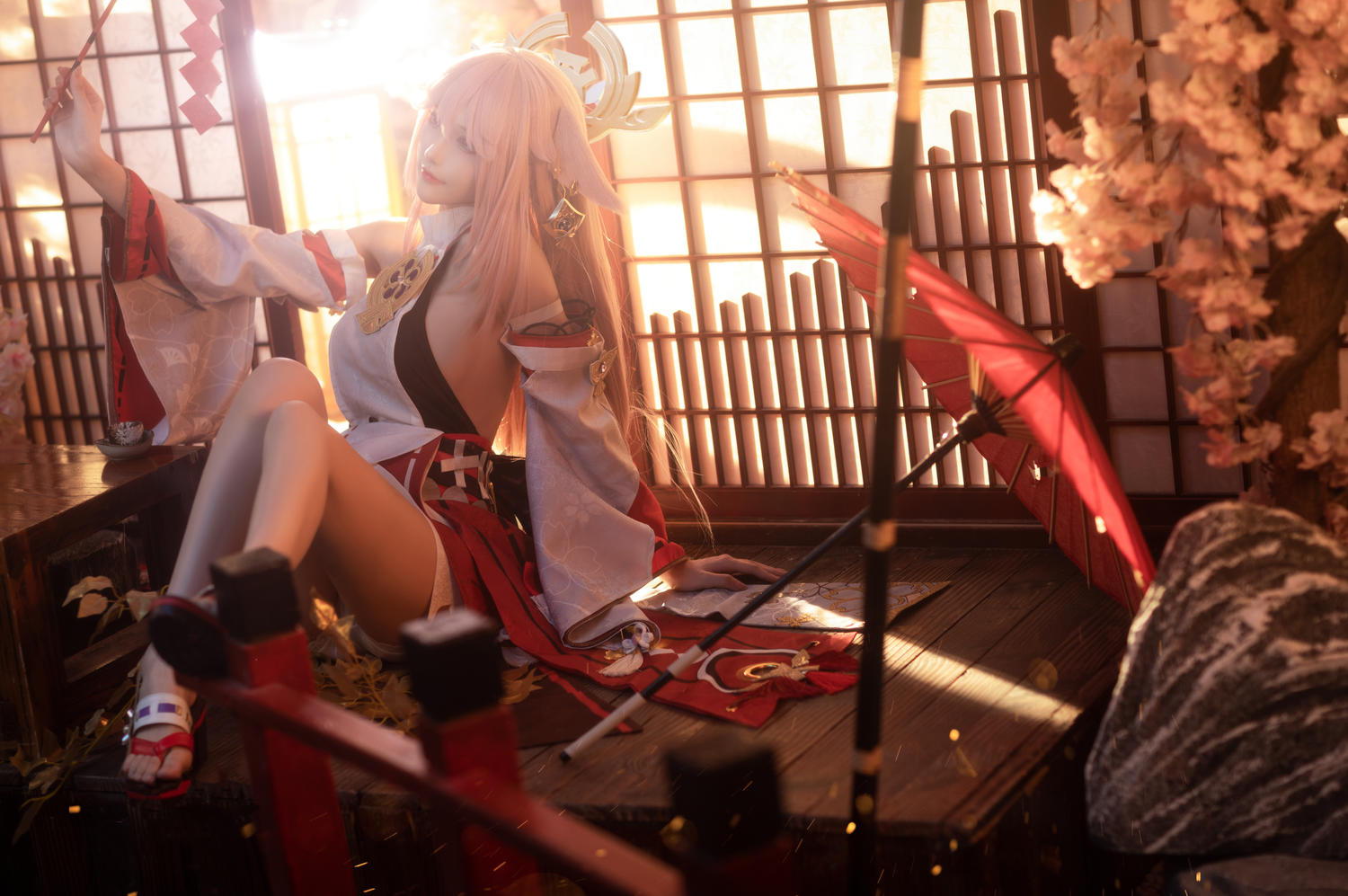 花兮_honoka 原神 八重神子 [11P-137MB]