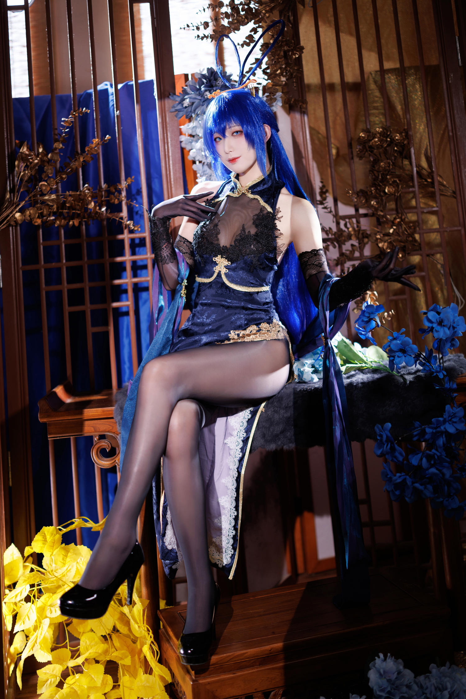 封疆疆 花园旗袍 [40P-742MB]