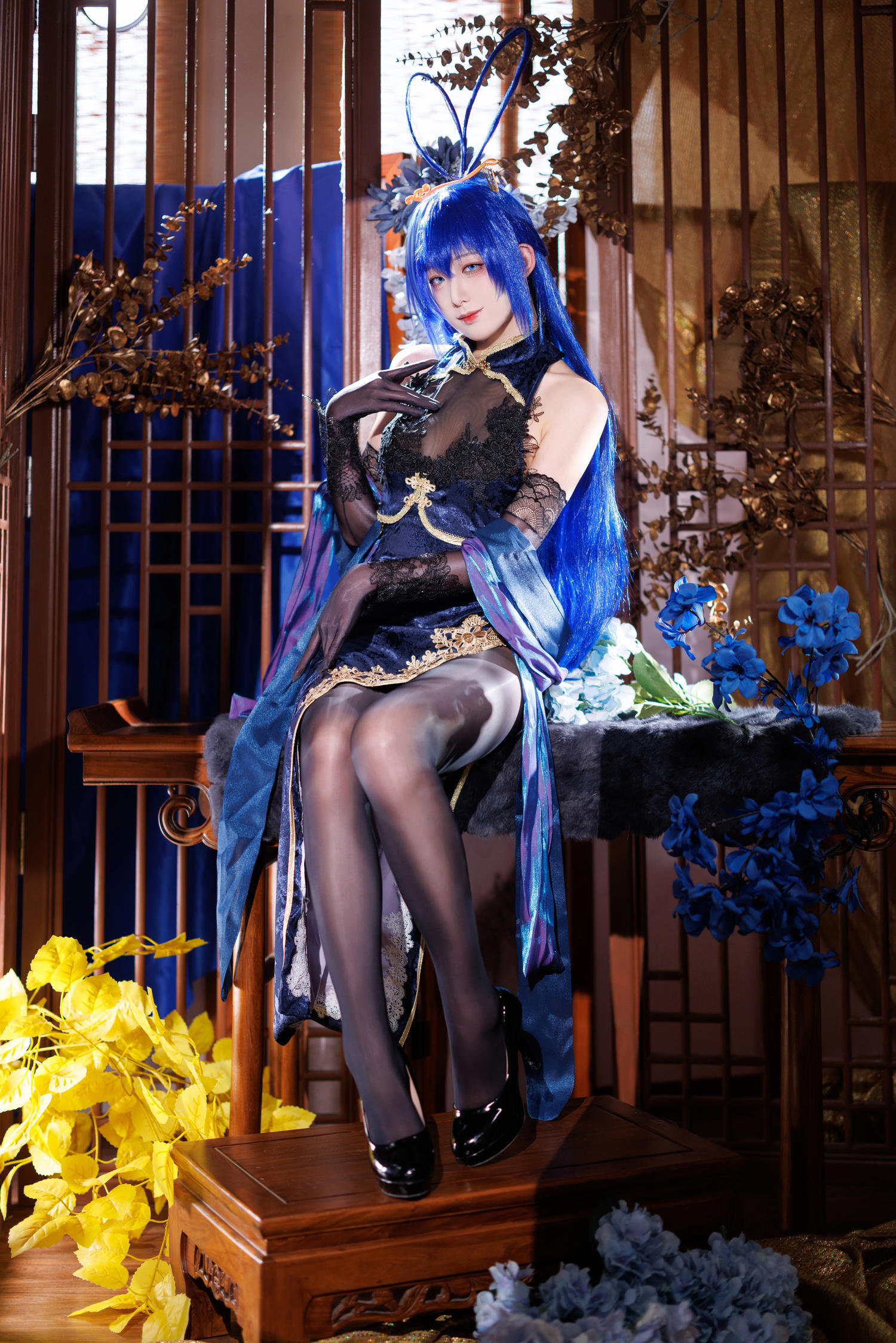 封疆疆 花园旗袍 [40P-742MB]