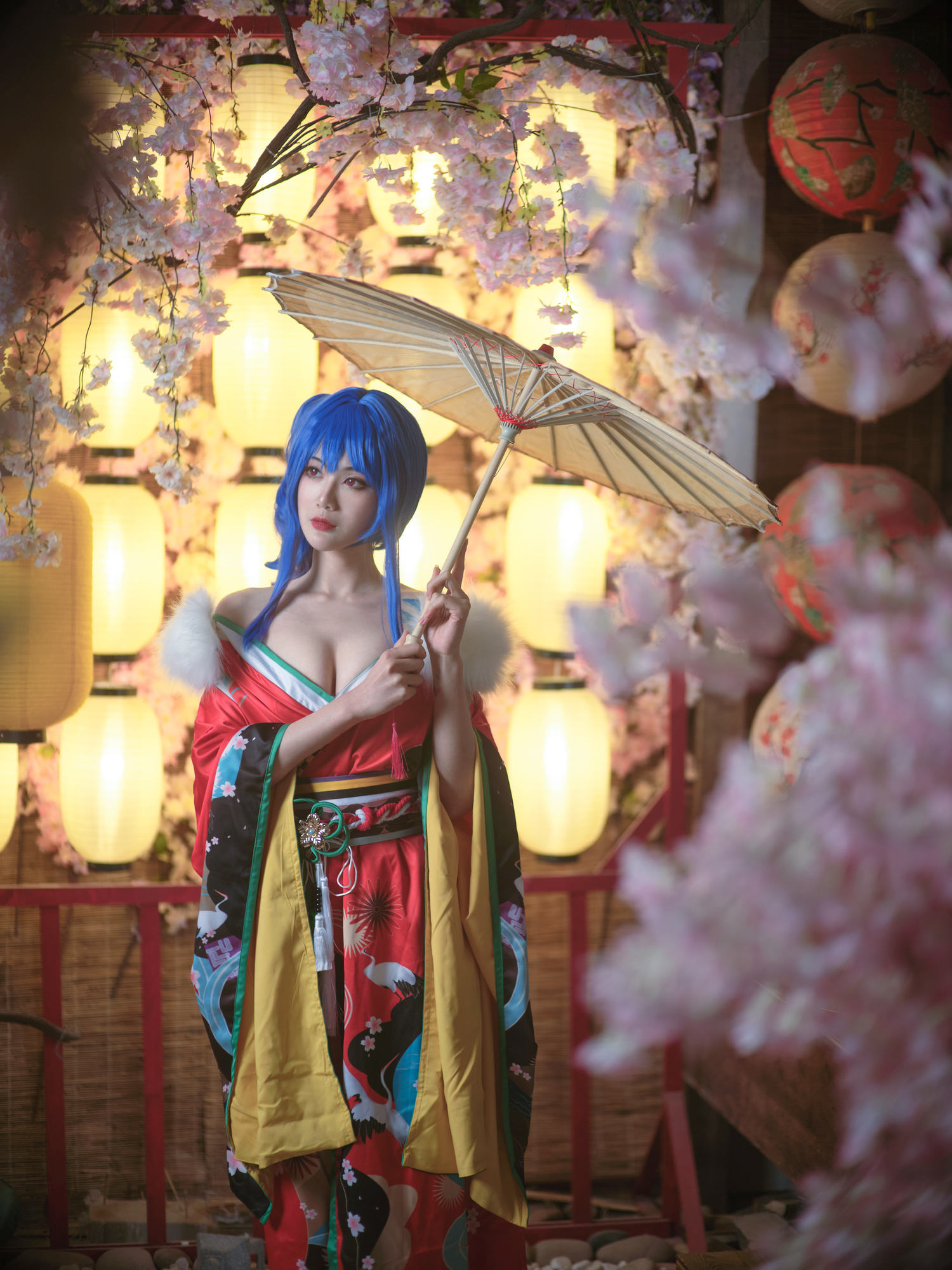 一米八的大梨子 碧蓝航线 圣路易斯 和服 [18P-101MB]