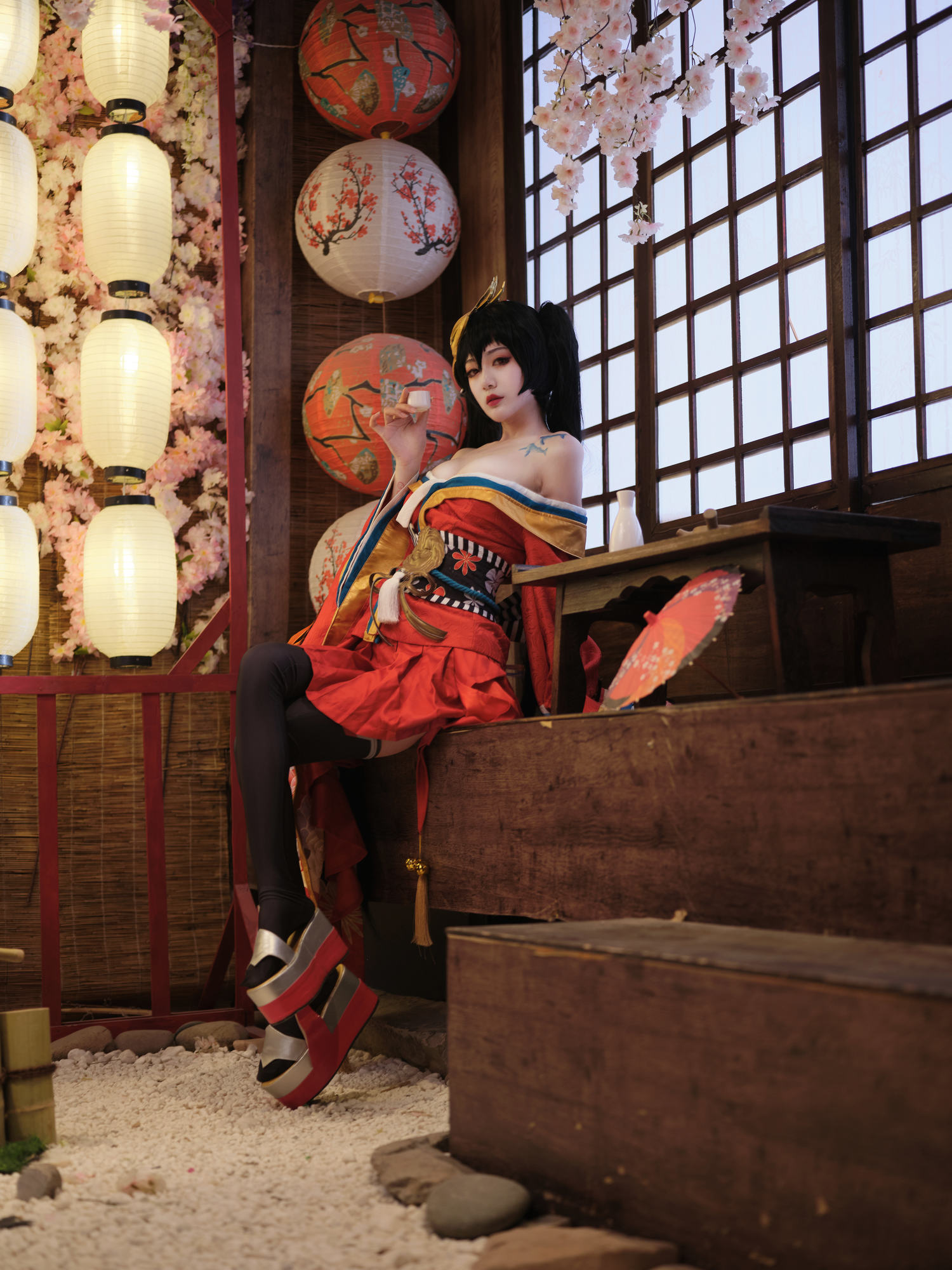 一米八的大梨子 碧蓝航线 大凤 和服 [31P-297MB]