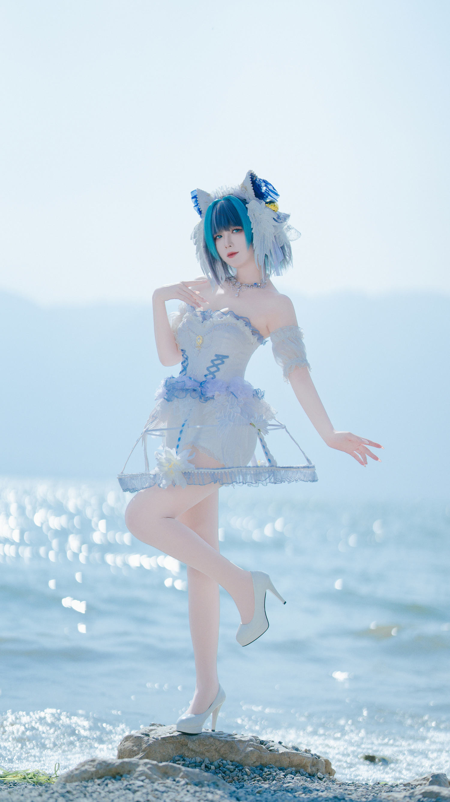 封疆疆 碧蓝航线 柴郡小礼服 [10P-105MB]