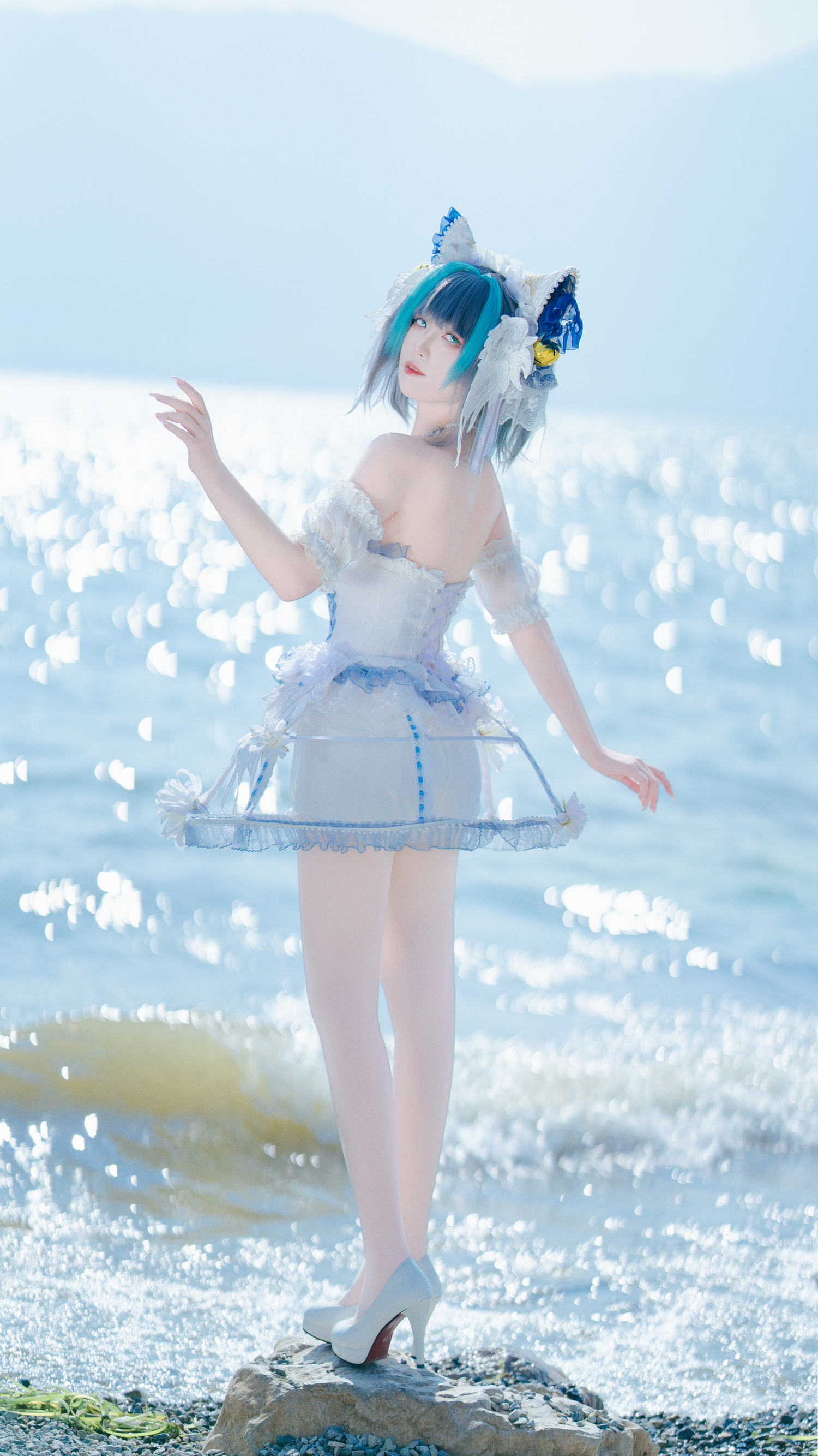 封疆疆 碧蓝航线 柴郡小礼服 [10P-105MB]