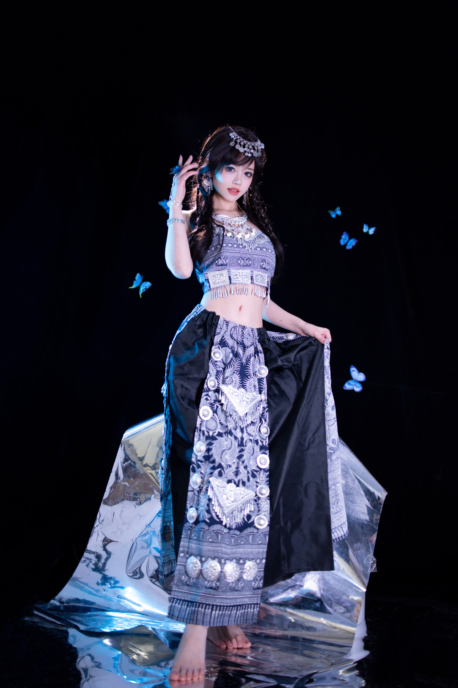 星黛鹿鹿（千反田鹿子）苗疆蓝蝶 [52P-337MB]